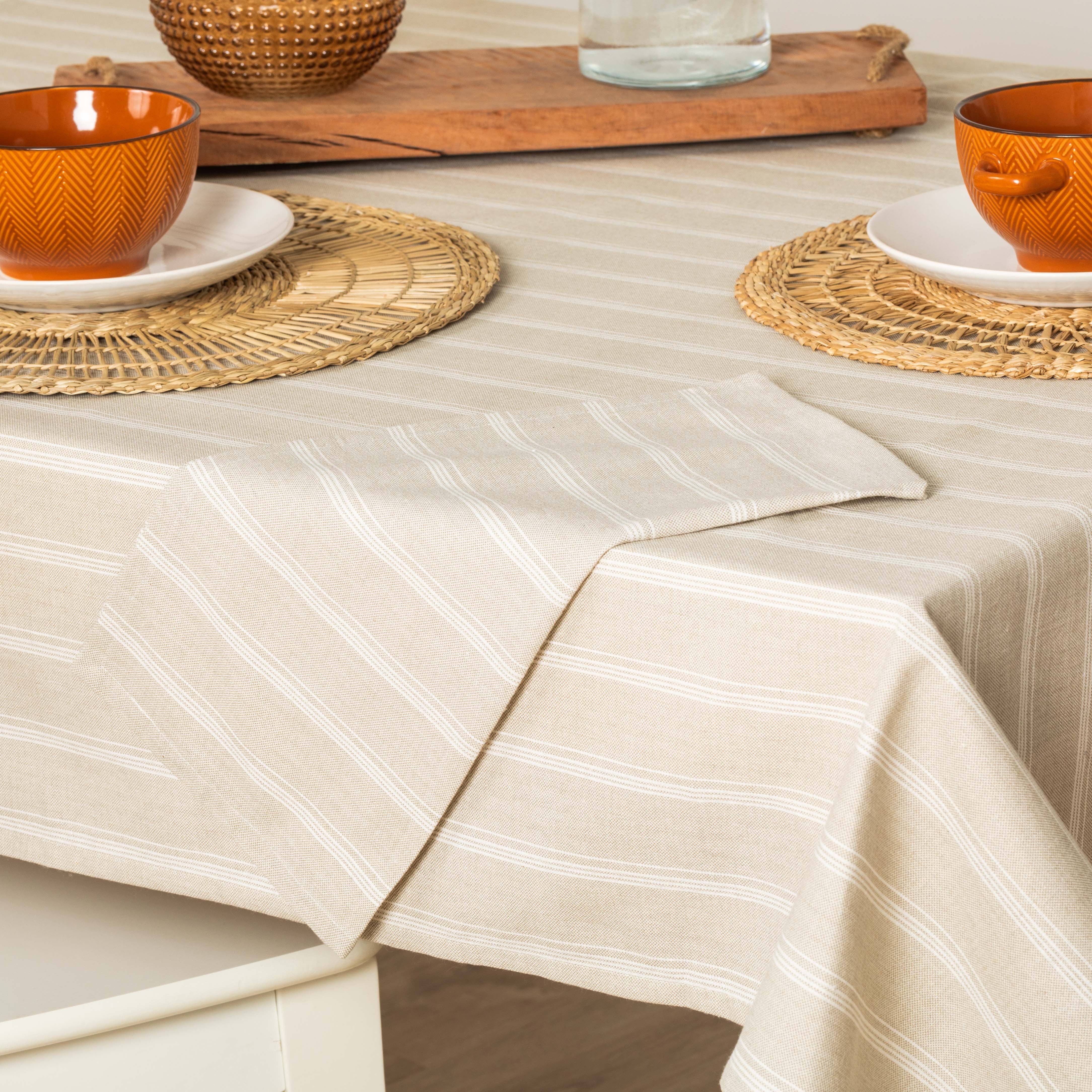 Mantel antimanchas Raya Holea arena