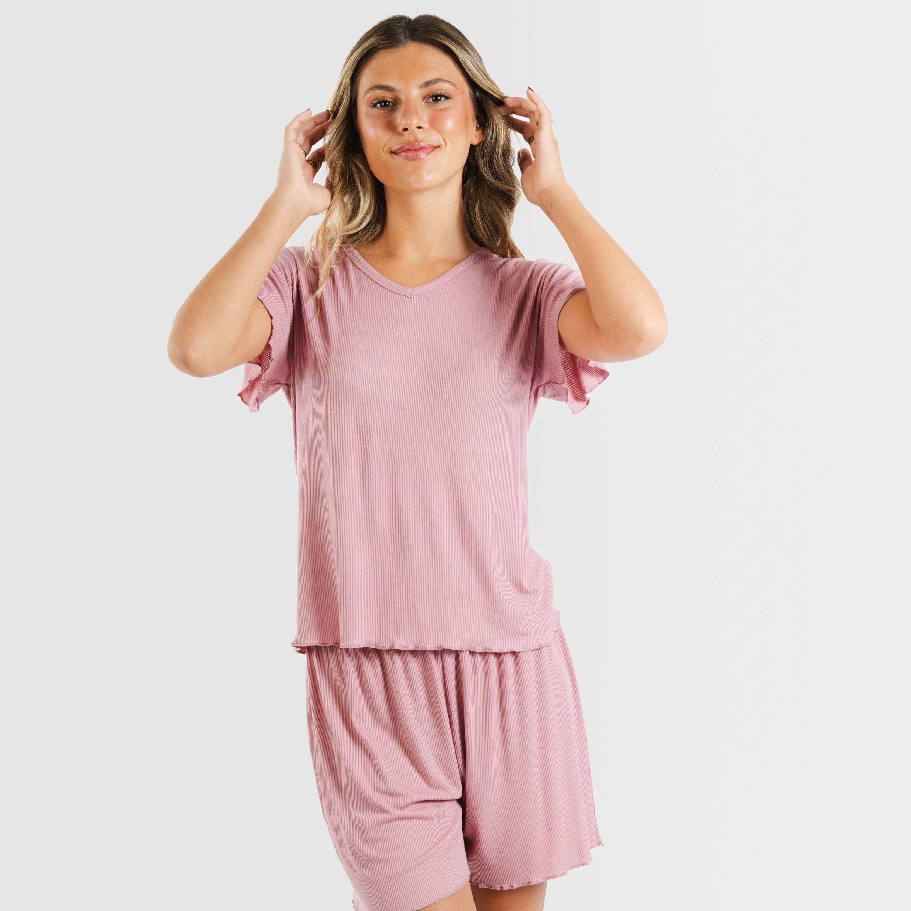 PIJAMA CRT M/CRT DONA CANALE VISCOSA LLIS