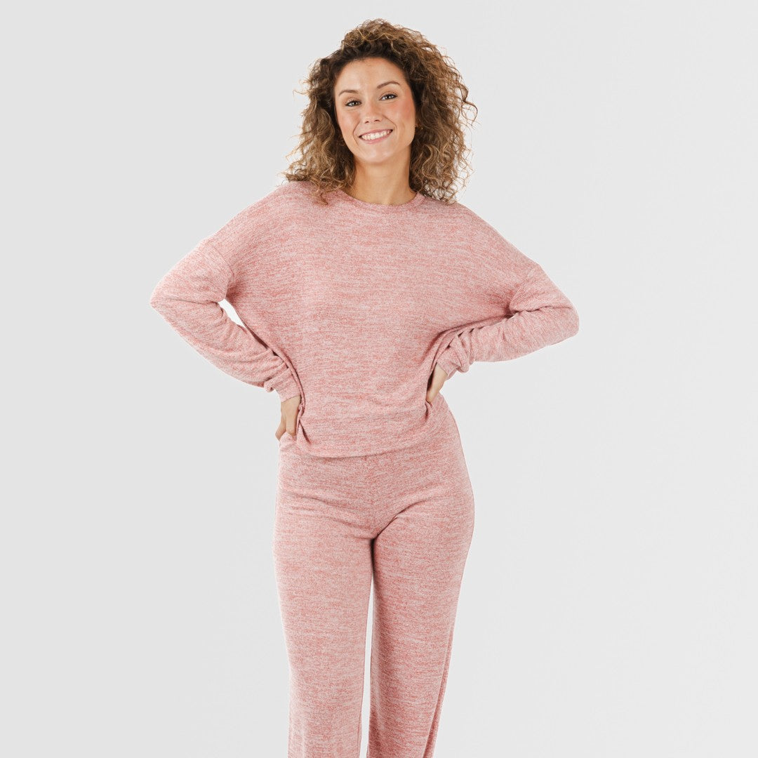 PIJAMA ANGORINA DONA SOLID