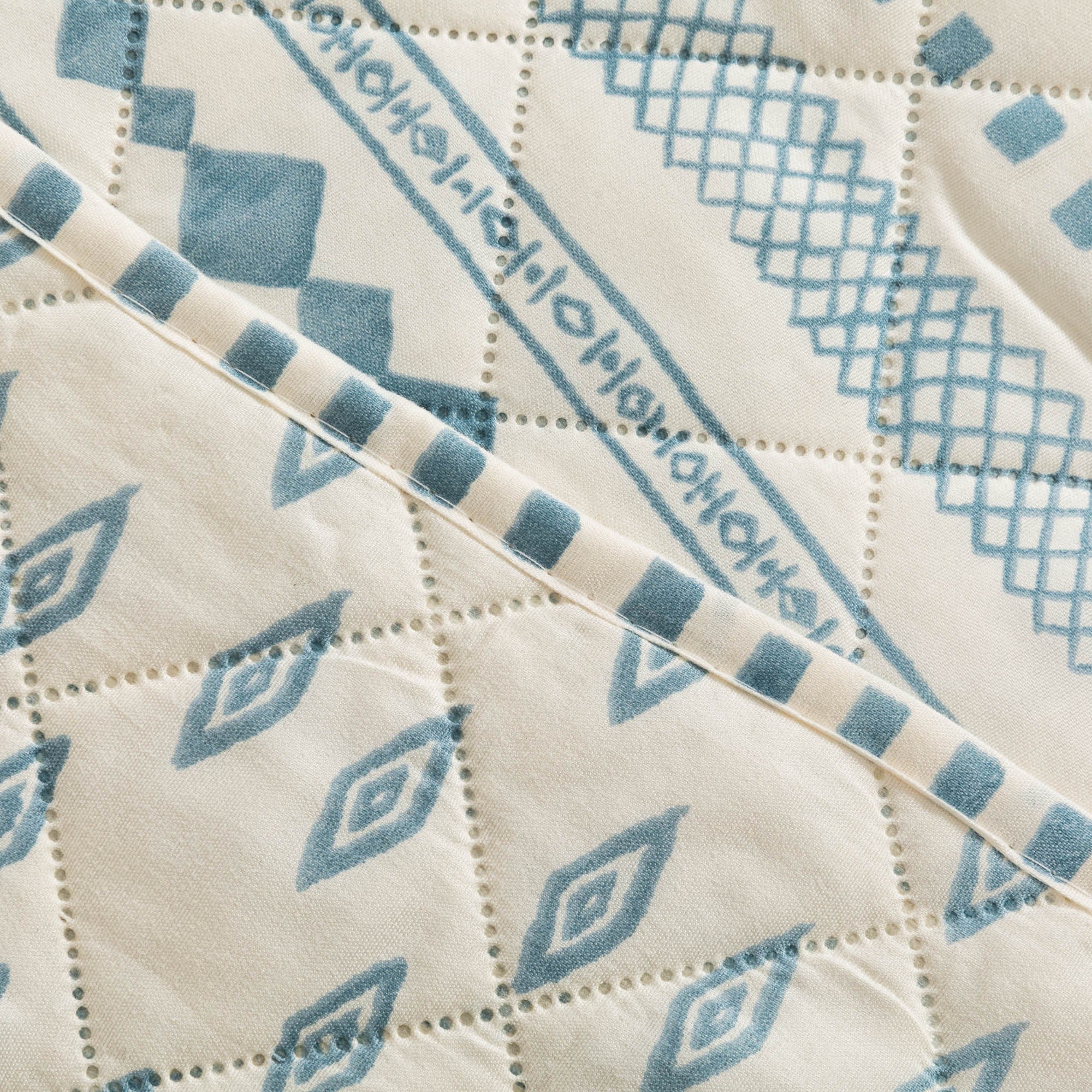 Colcha bouti Zorione índigo