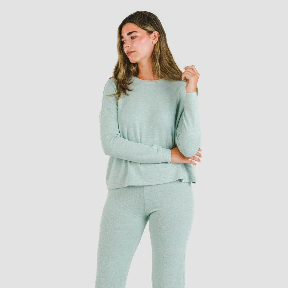 PIJAMA ANGORINA DONA SOLID