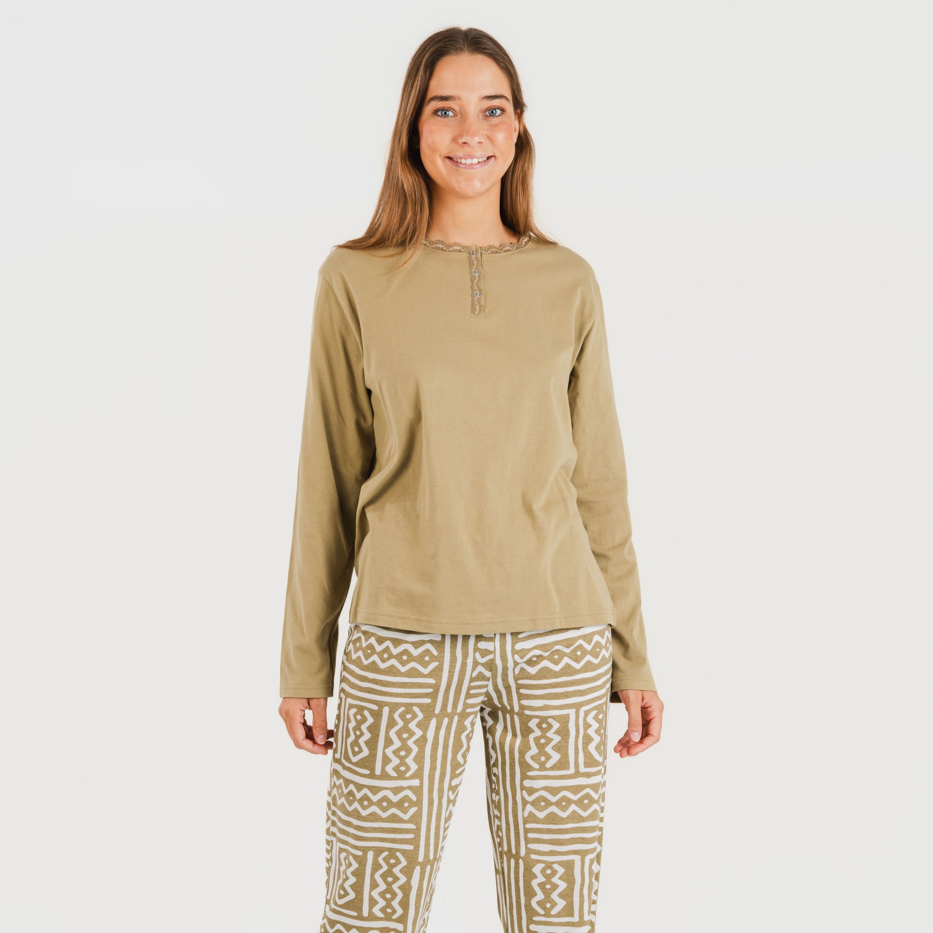 PIJAMA LLARG ALGA DONA VINUESA