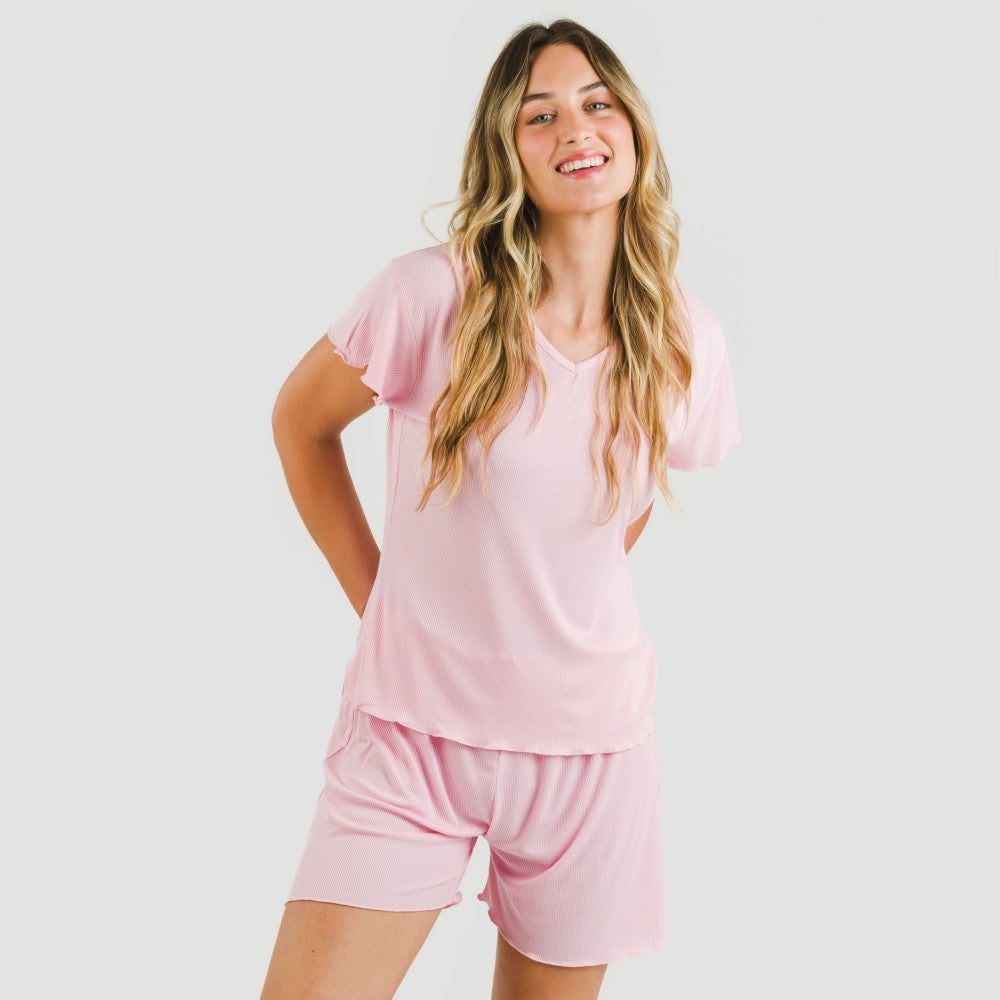 PIJAMA CRT M/CRT DONA CANALE VISCOSA LLIS
