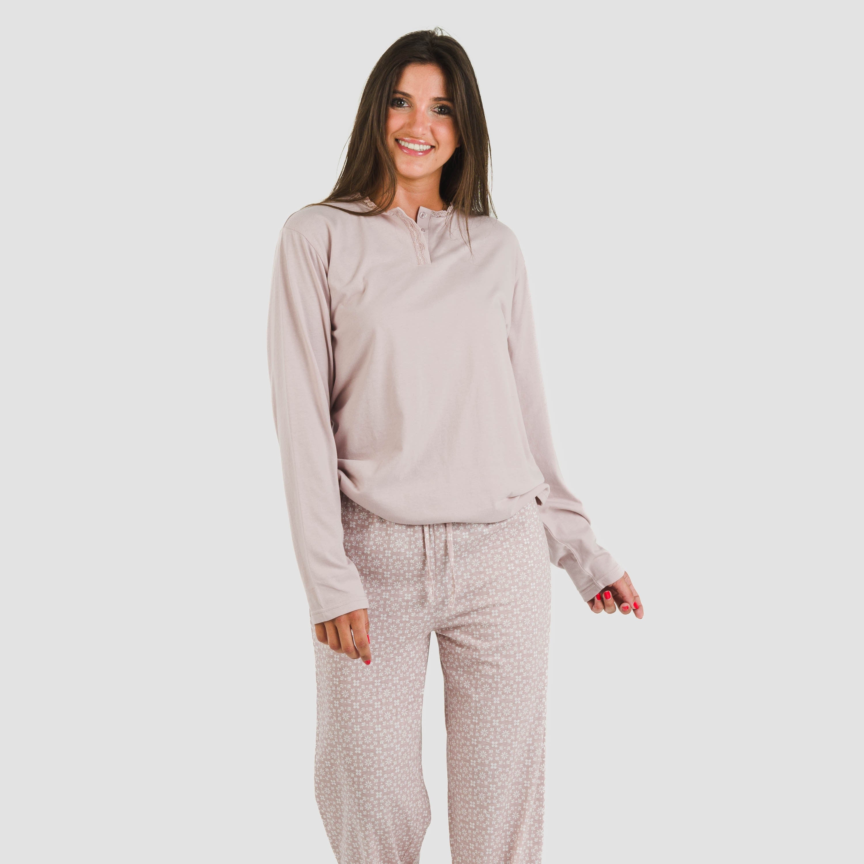 PIJAMA LLARG ALGA DONA MADRIGAL