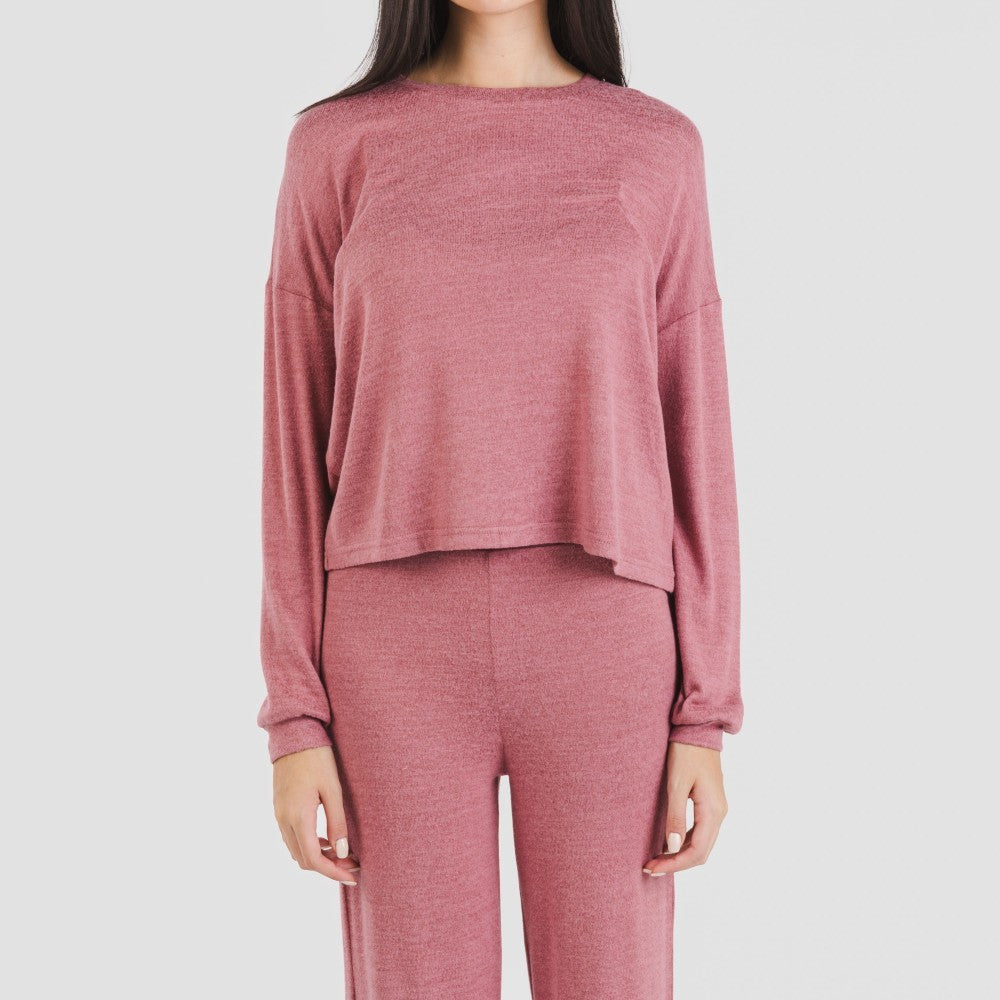 PIJAMA ANGORINA DONA SOLID