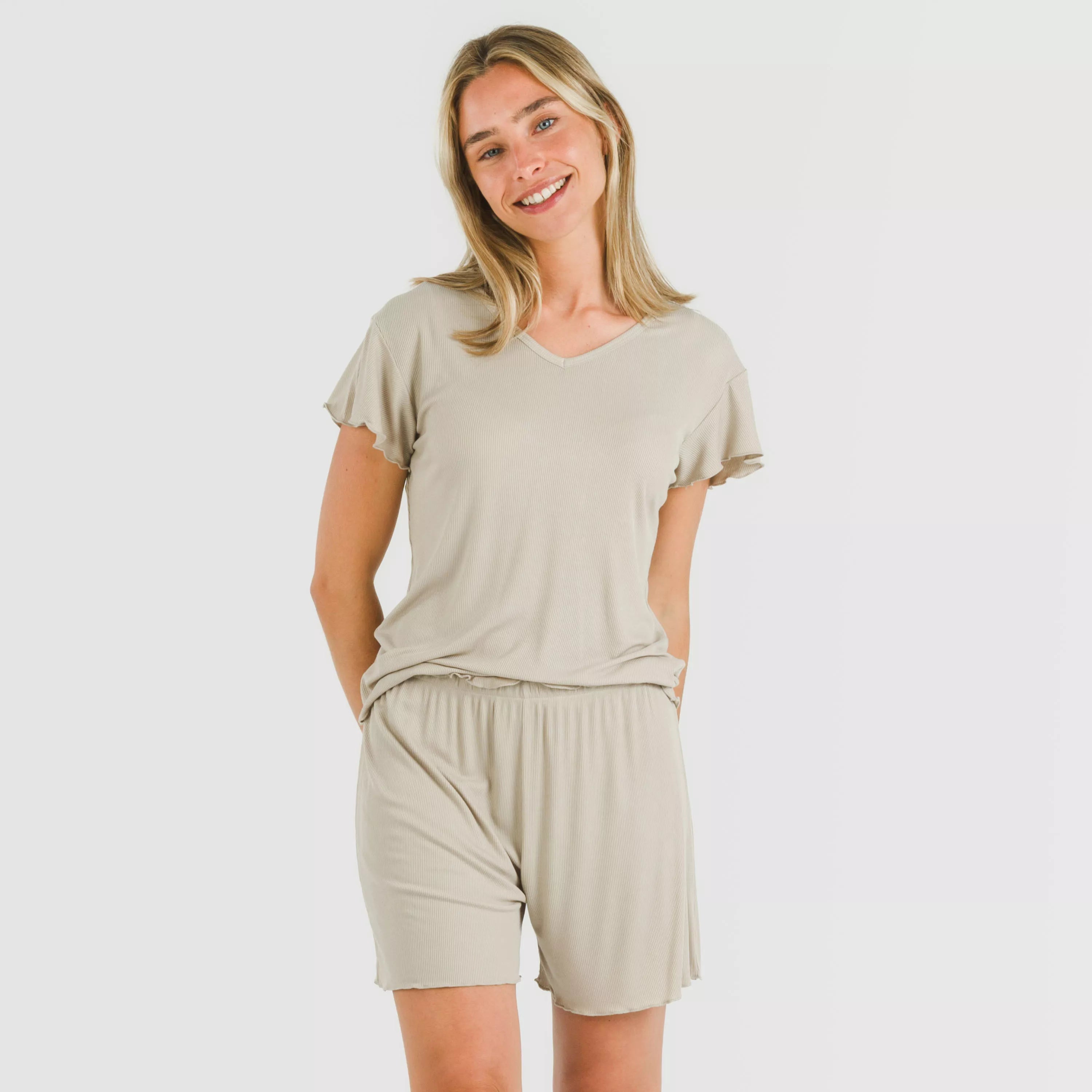 PIJAMA CRT M/CRT DONA CANALE VISCOSA LLIS