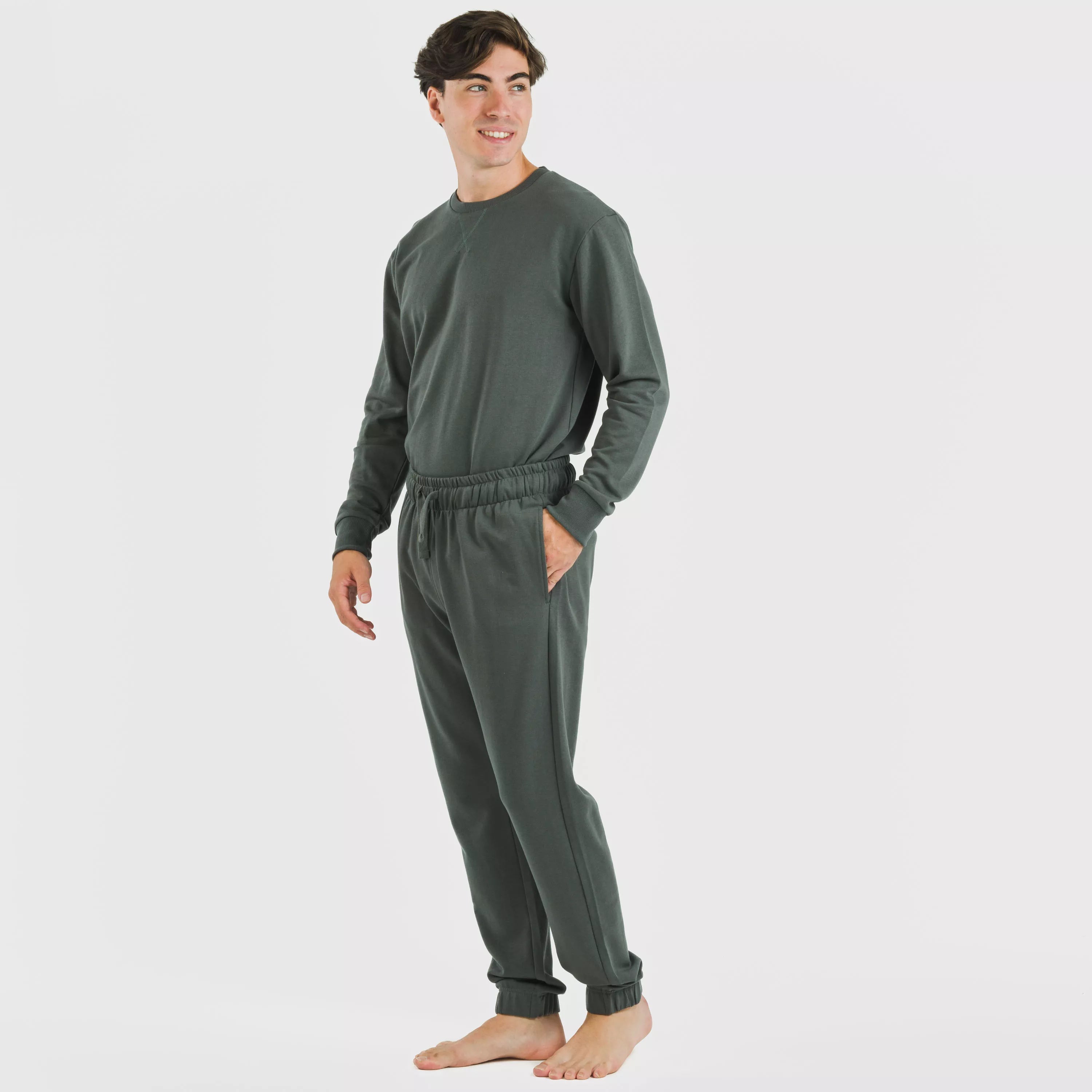 Pantalón largo basico deportivo hombre