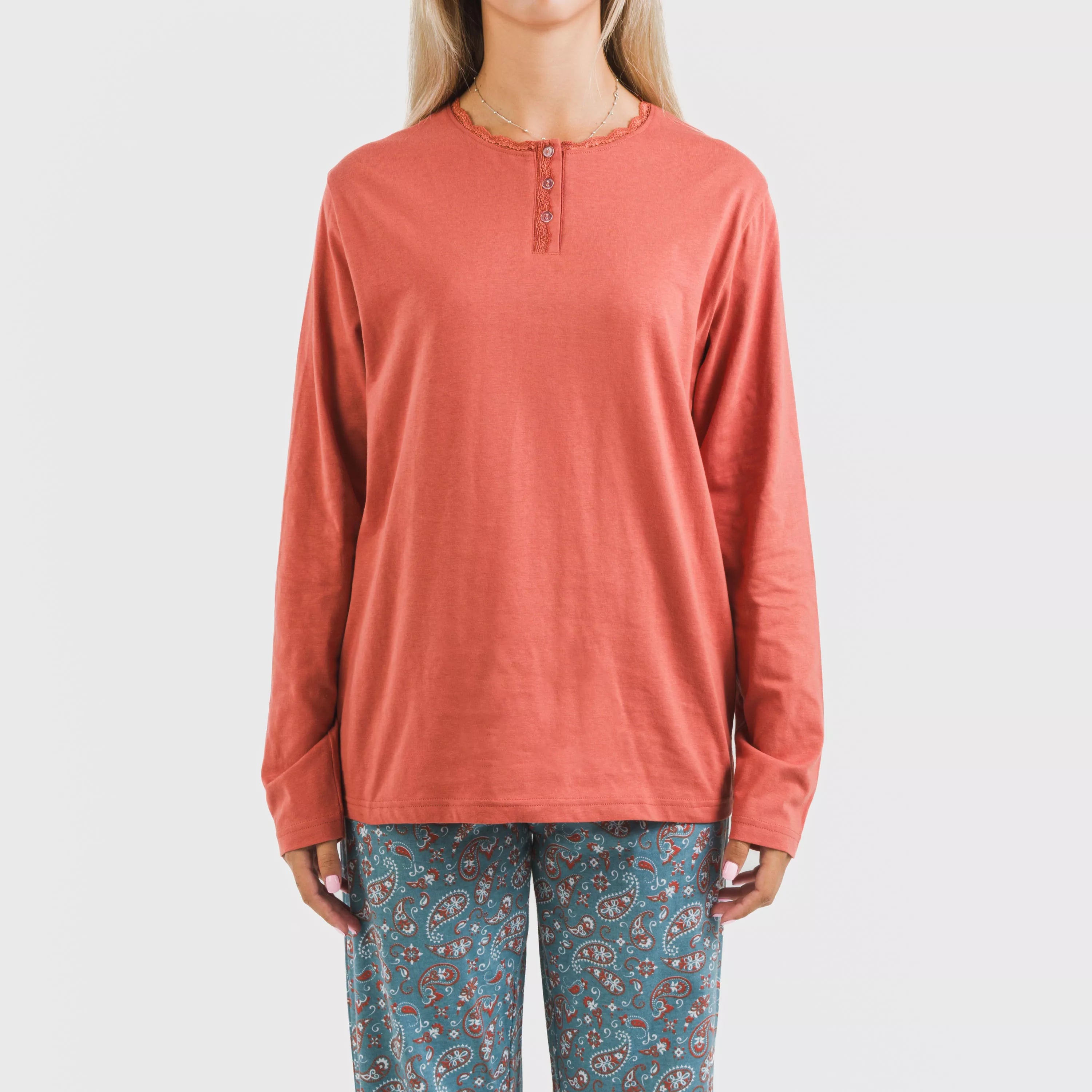 PIJAMA LLARG ALGA DONA CAMPANYA