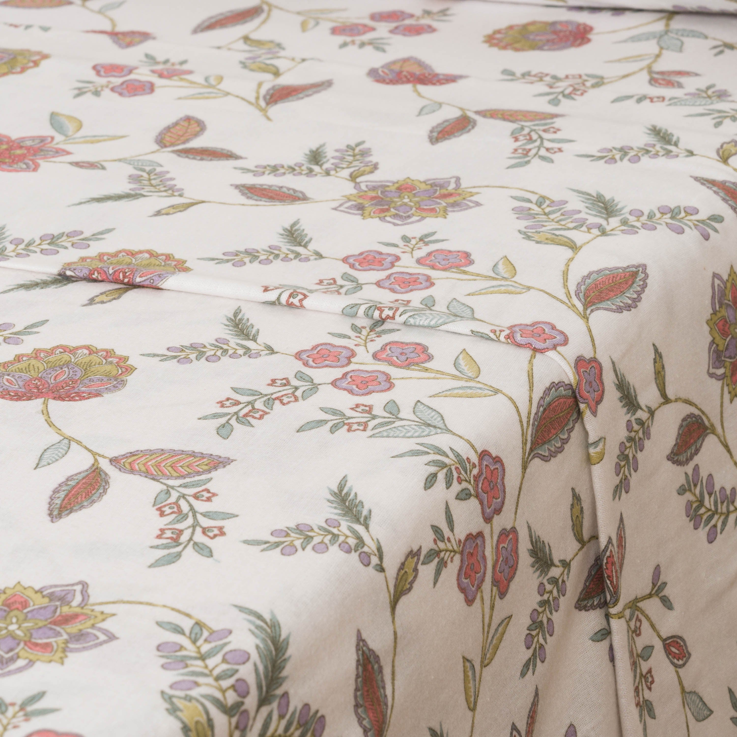 Conjunto de lençóis de flanela Rosaura