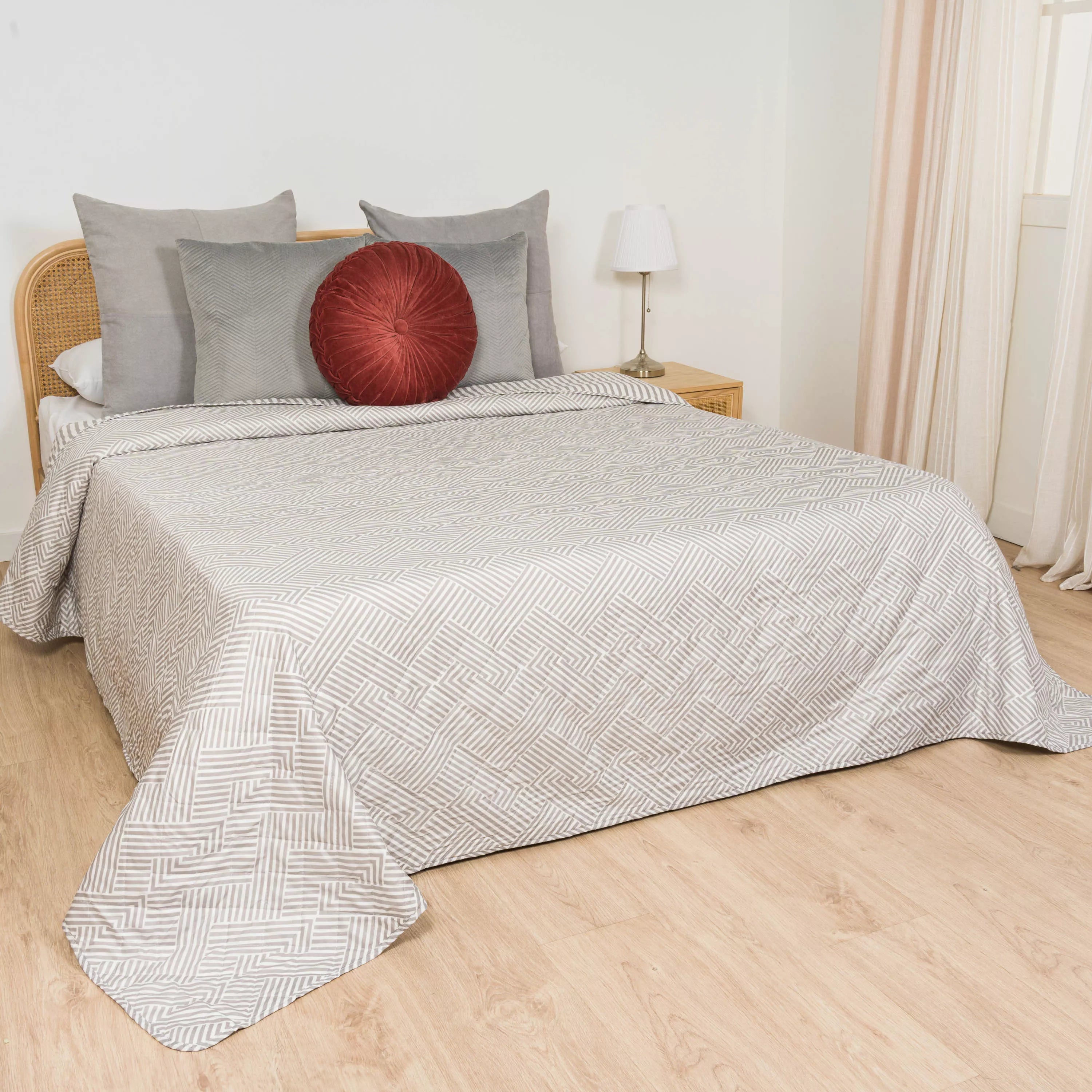 Colcha bouti Oscar perla