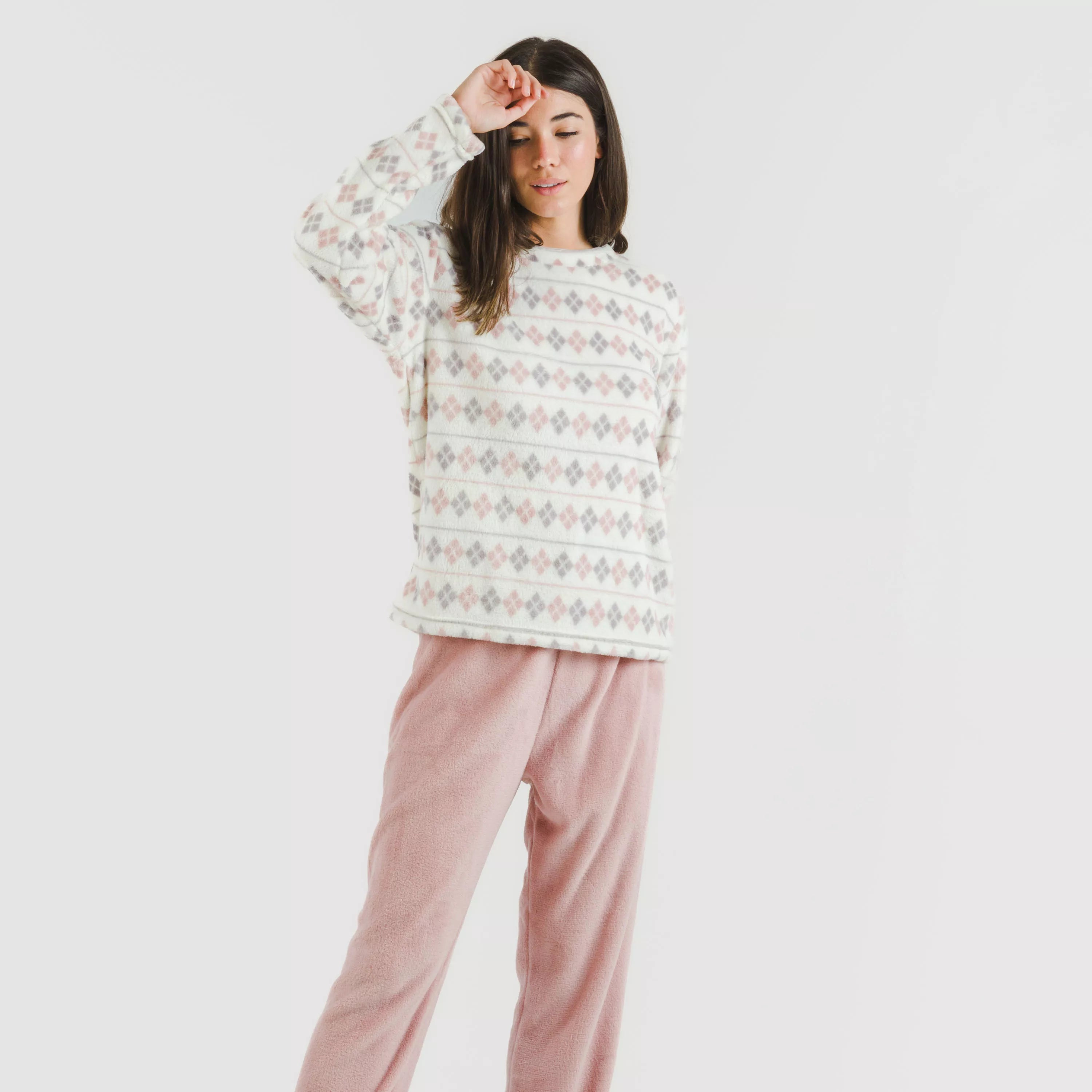 Pijama cor malva Coral Casimira