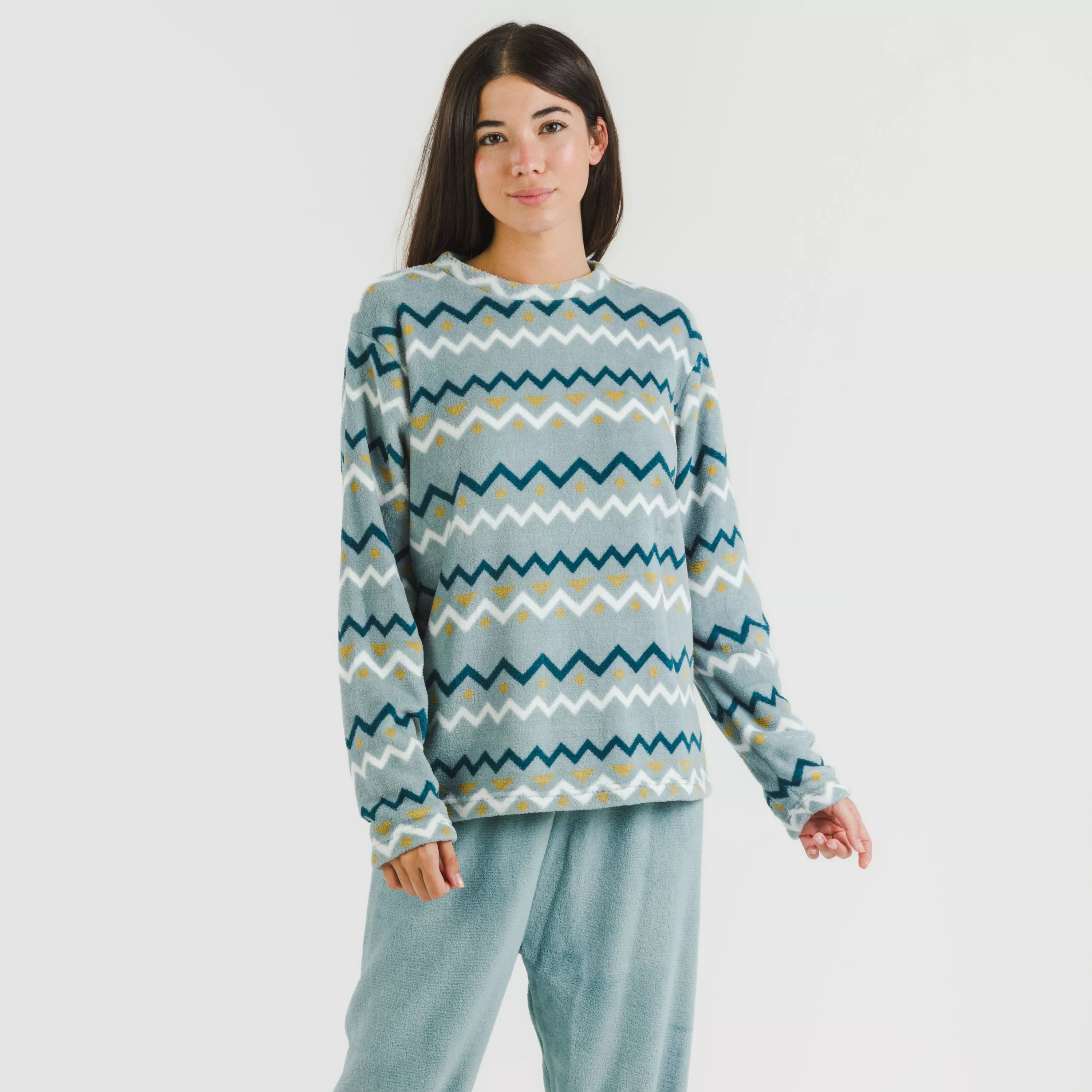 Pijama coral Beraun agua marina