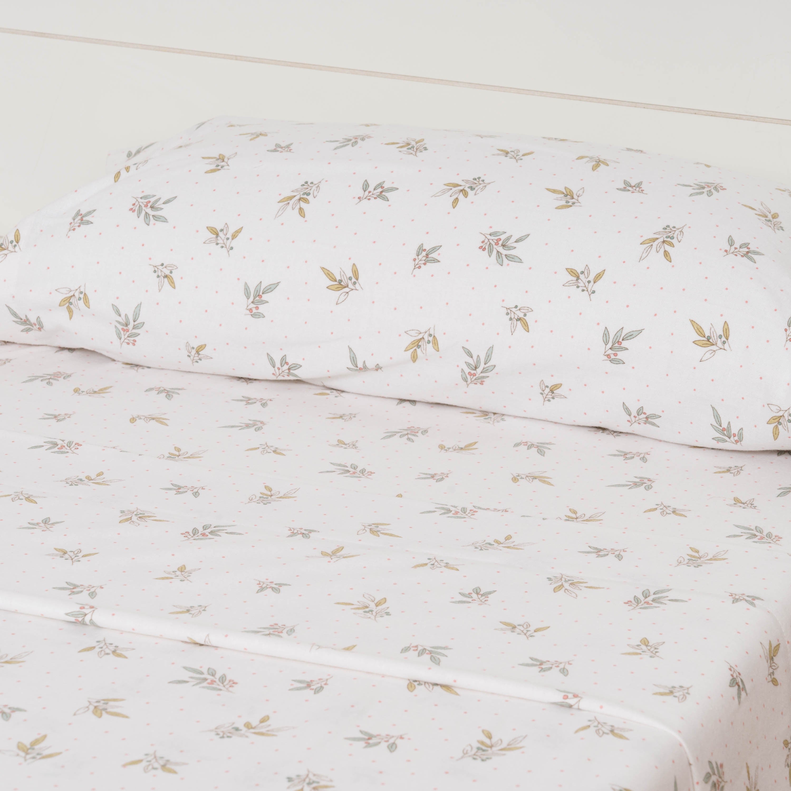 Jogo de lençóis de flanela Denita