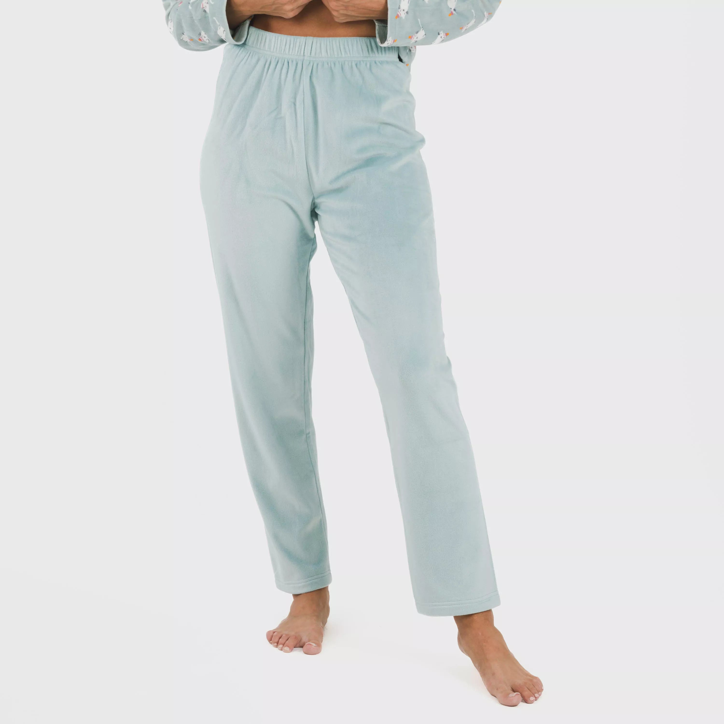 Pijama terciopelo Seasonal agua marina