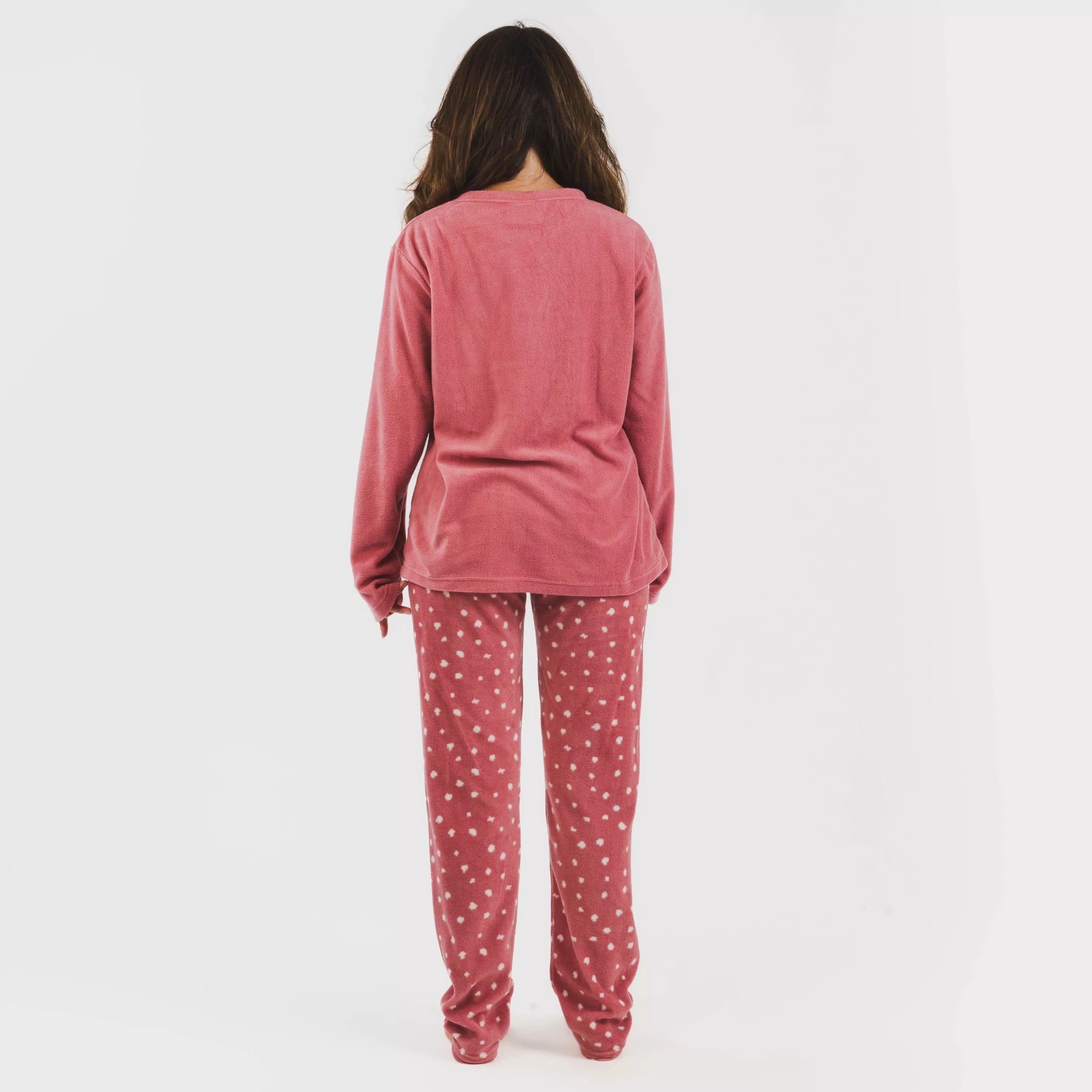 Pijama polar Dada rosa