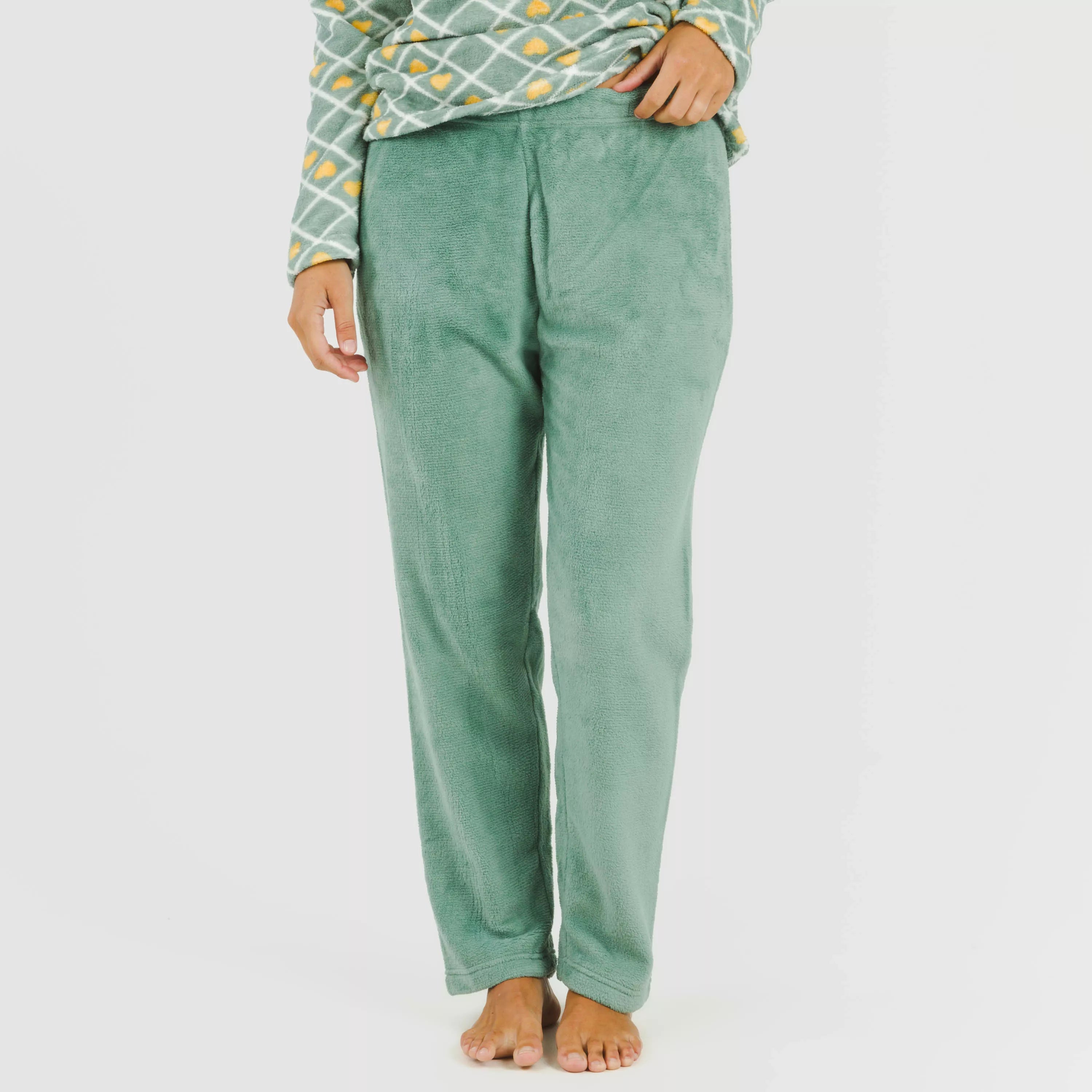 pijama Ilena verde coral