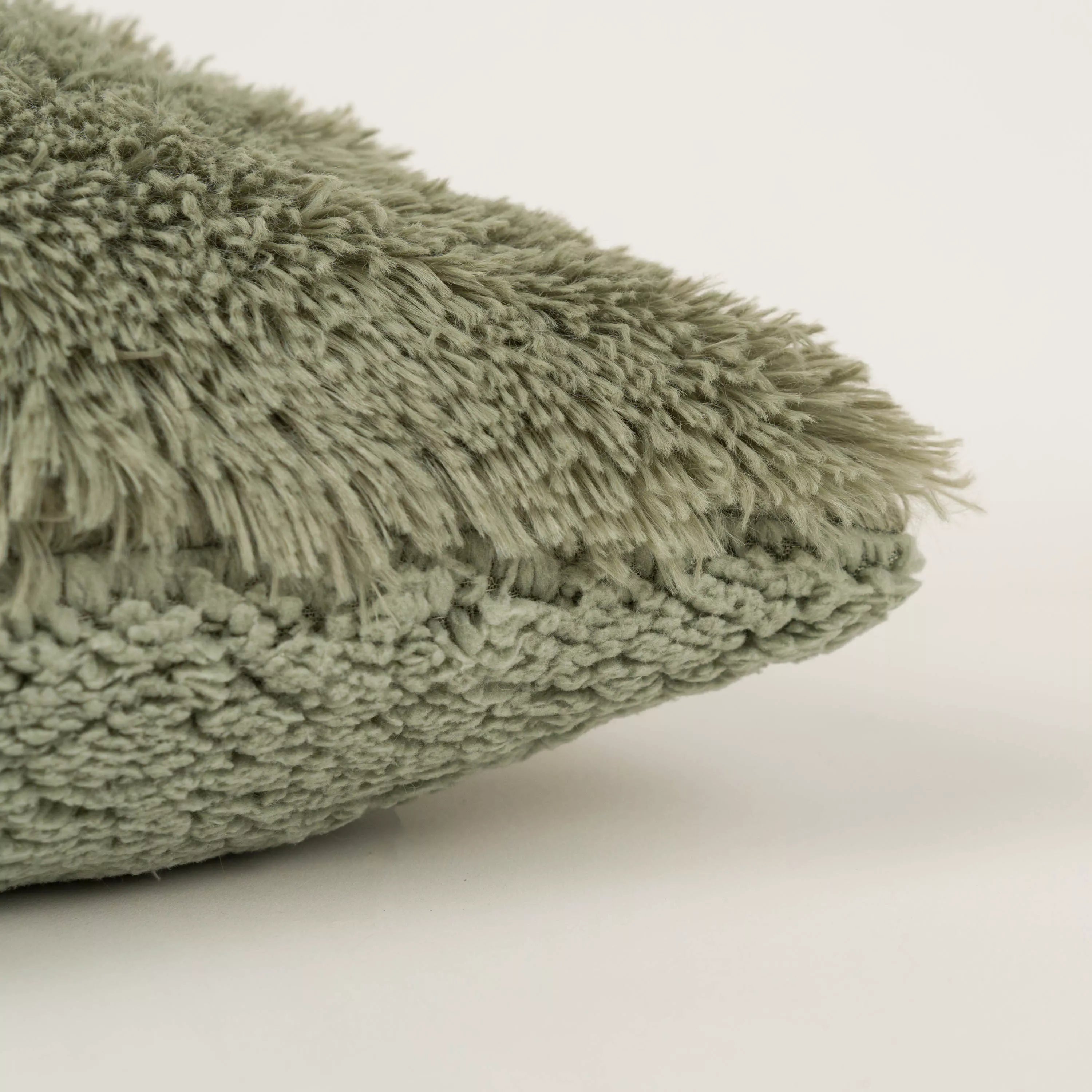 Cuscino in pelliccia Sherpa