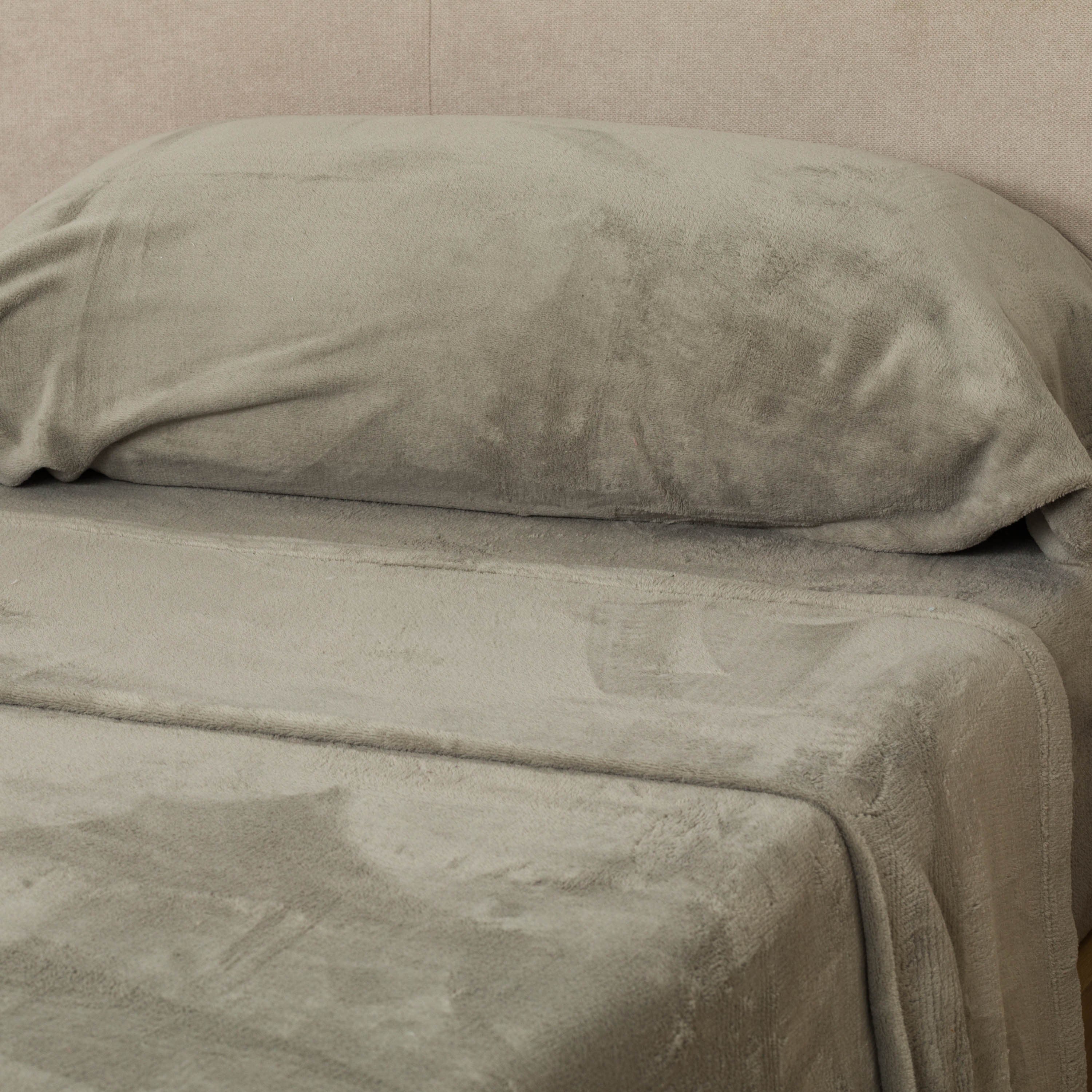 Juego de sábanas coralina lisas