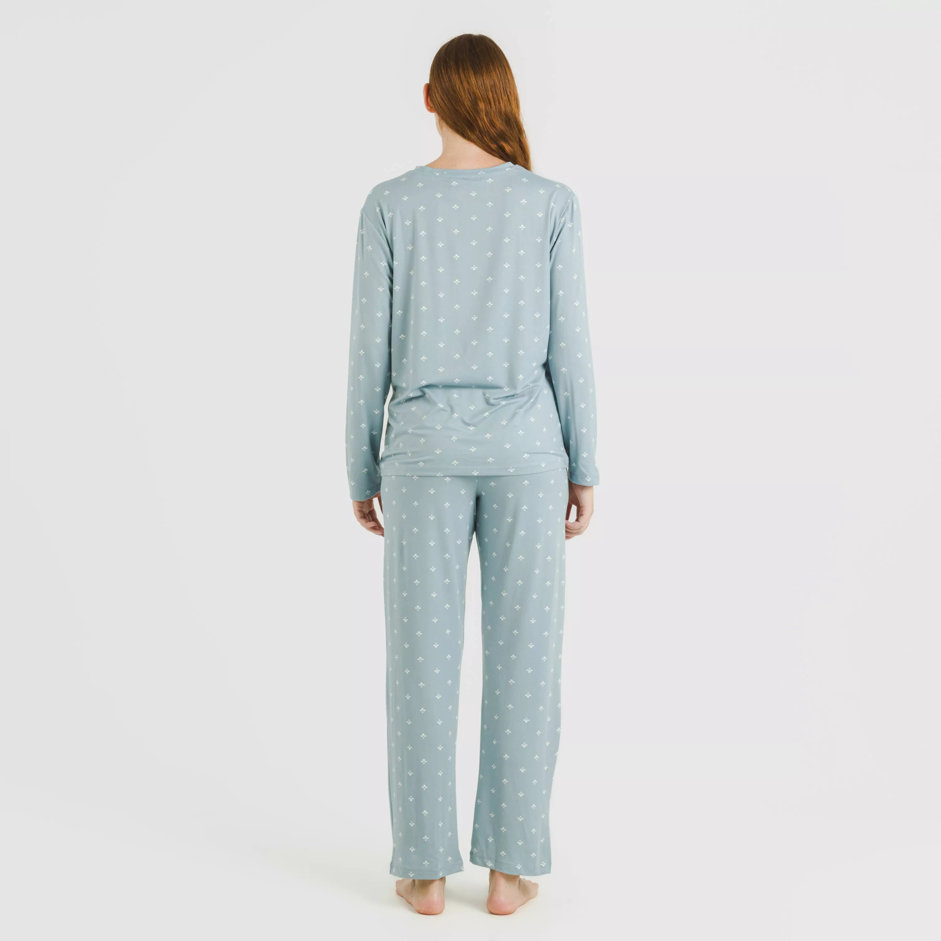 Pijama largo mujer soft Embera indigo