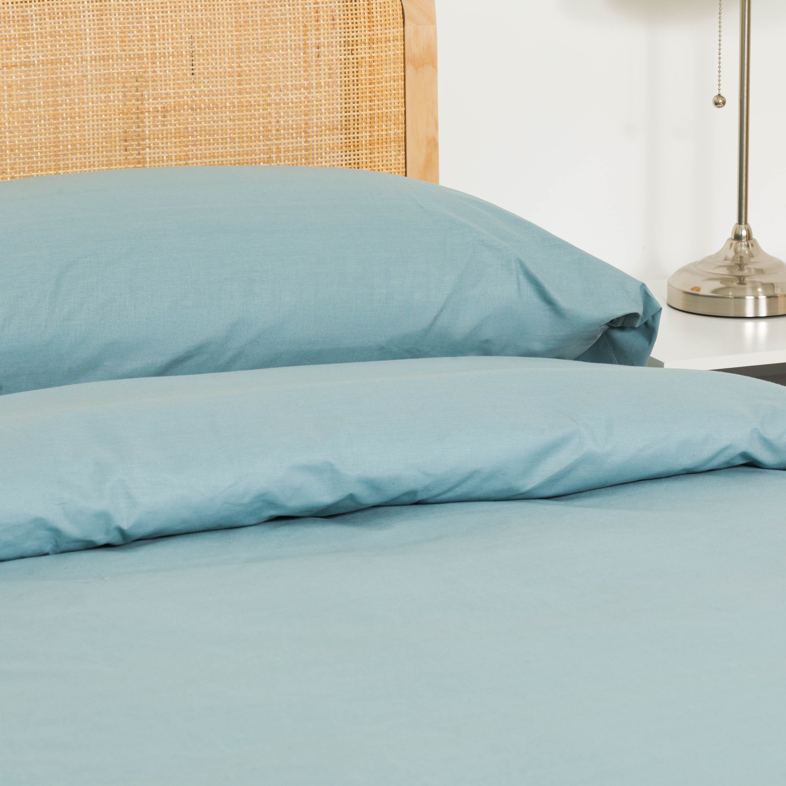 Funda nórdica algodón lisa