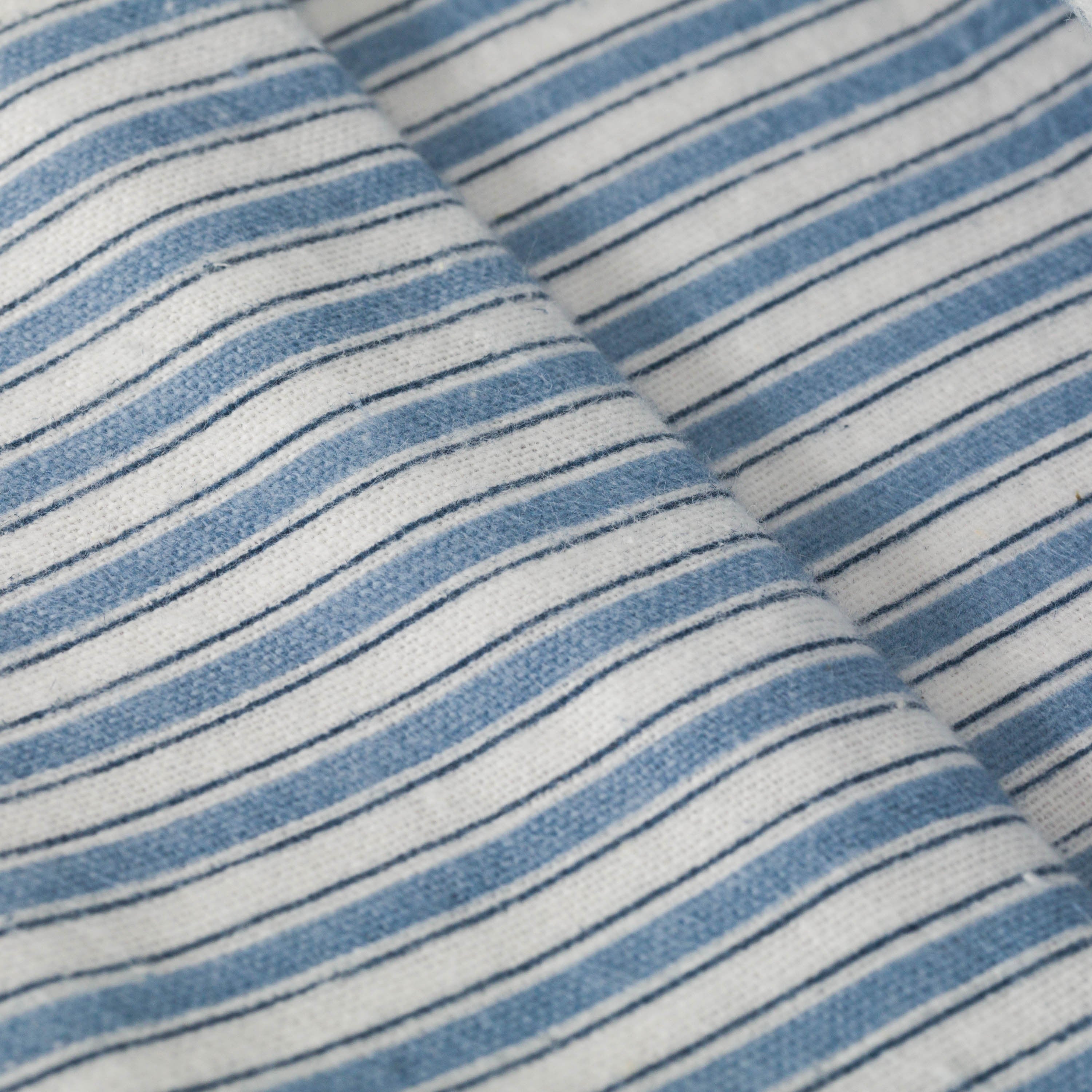 SET LENZUOLA IN FLANELLA A RIGHE FERDINAND