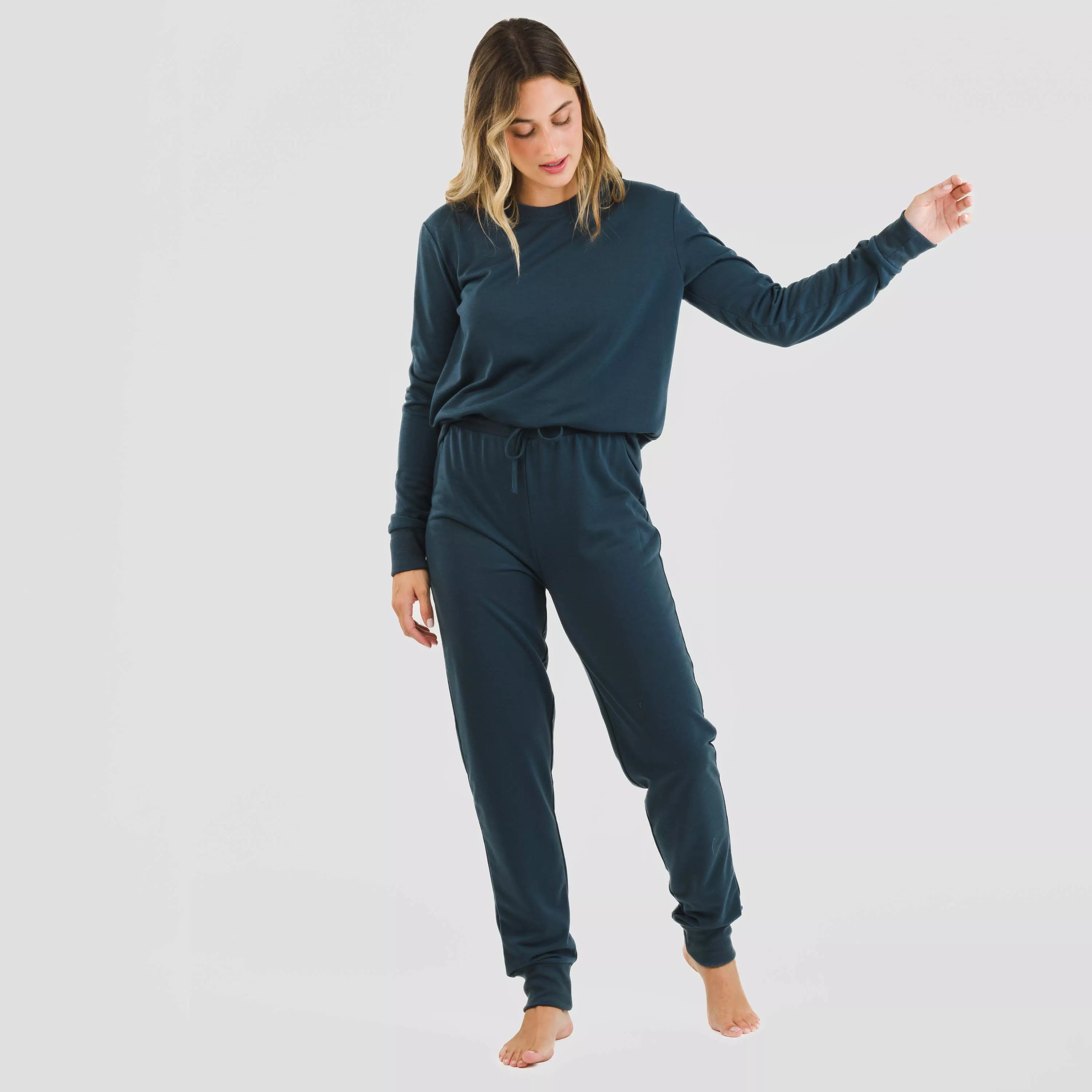 Pantalón largo basico deportivo mujer