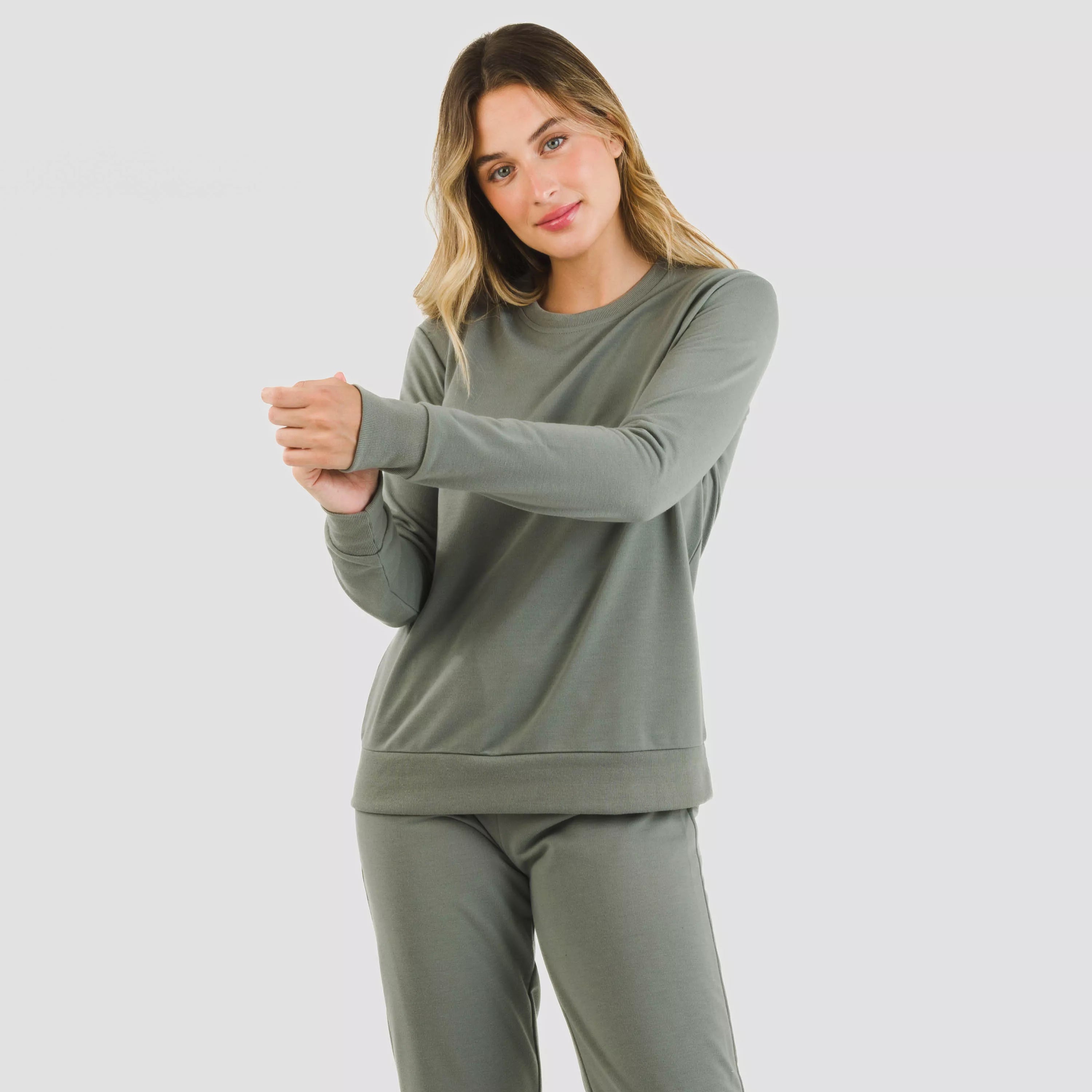 Sudadera basica deportiva mujer