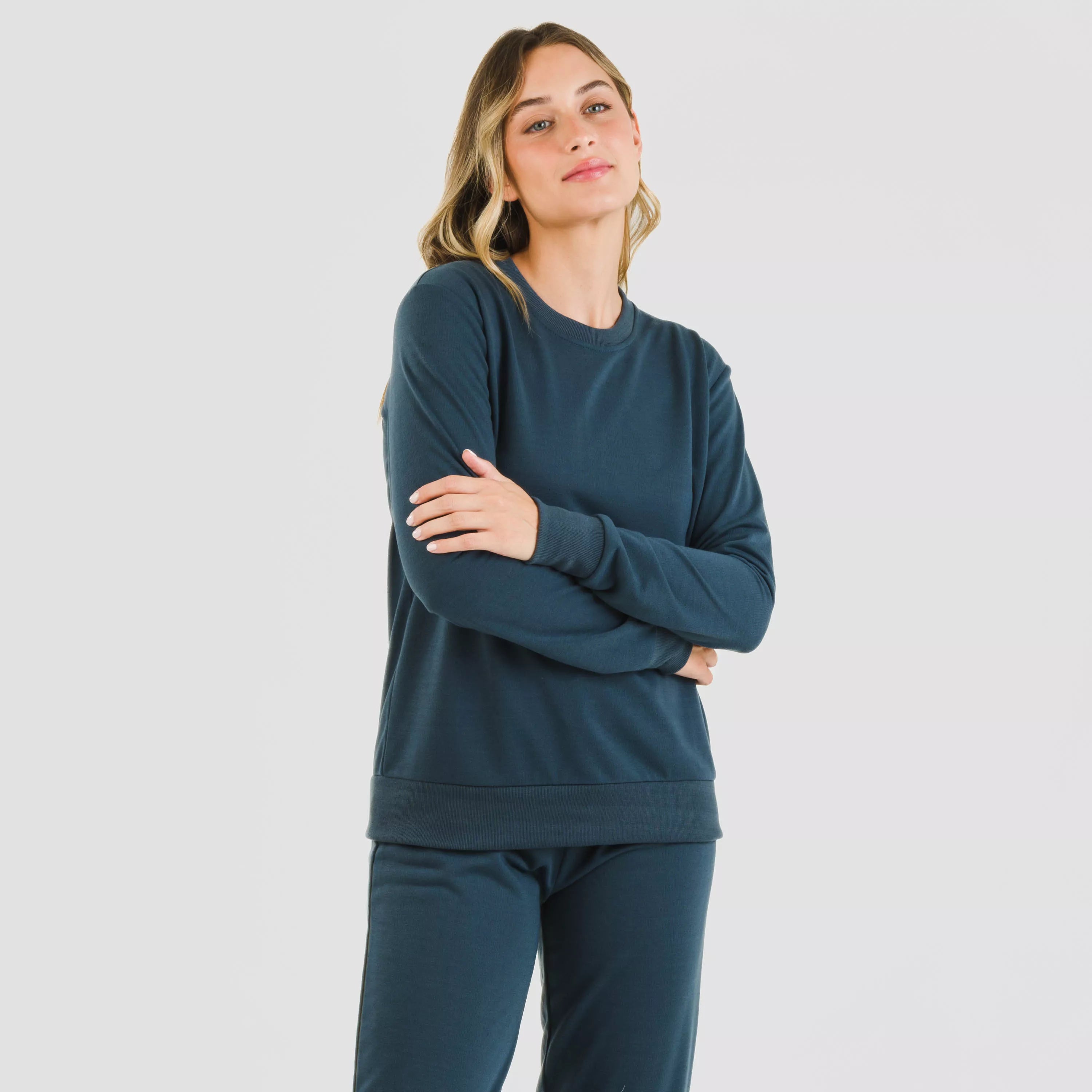 Sudadera basica deportiva mujer