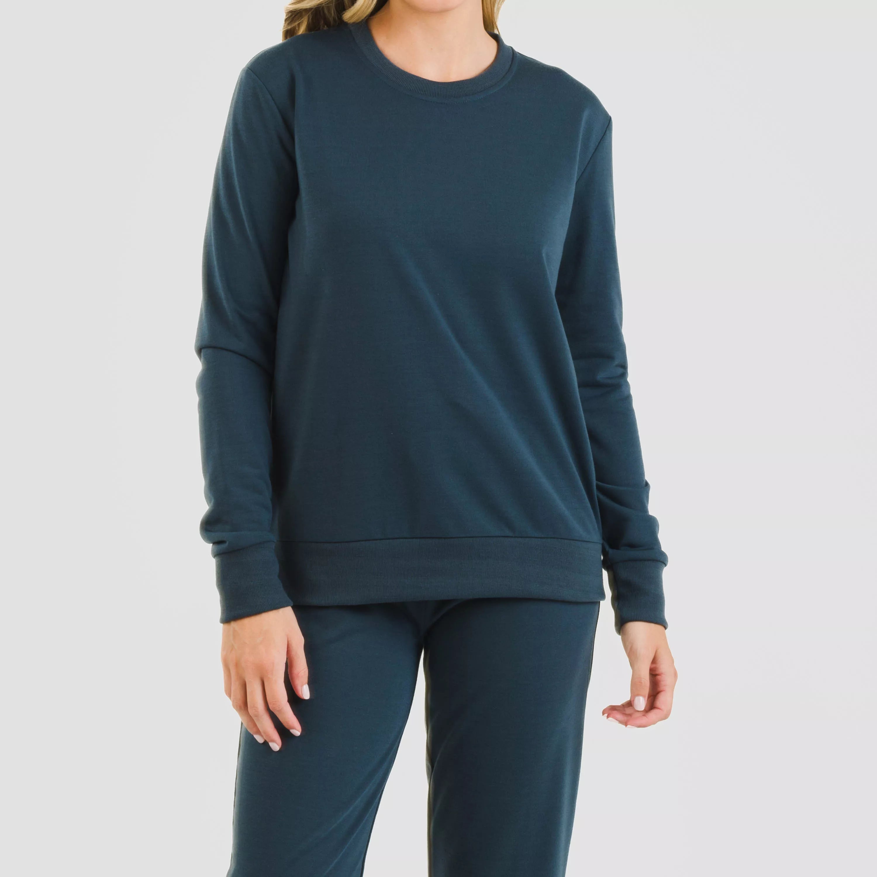 Sudadera basica deportiva mujer