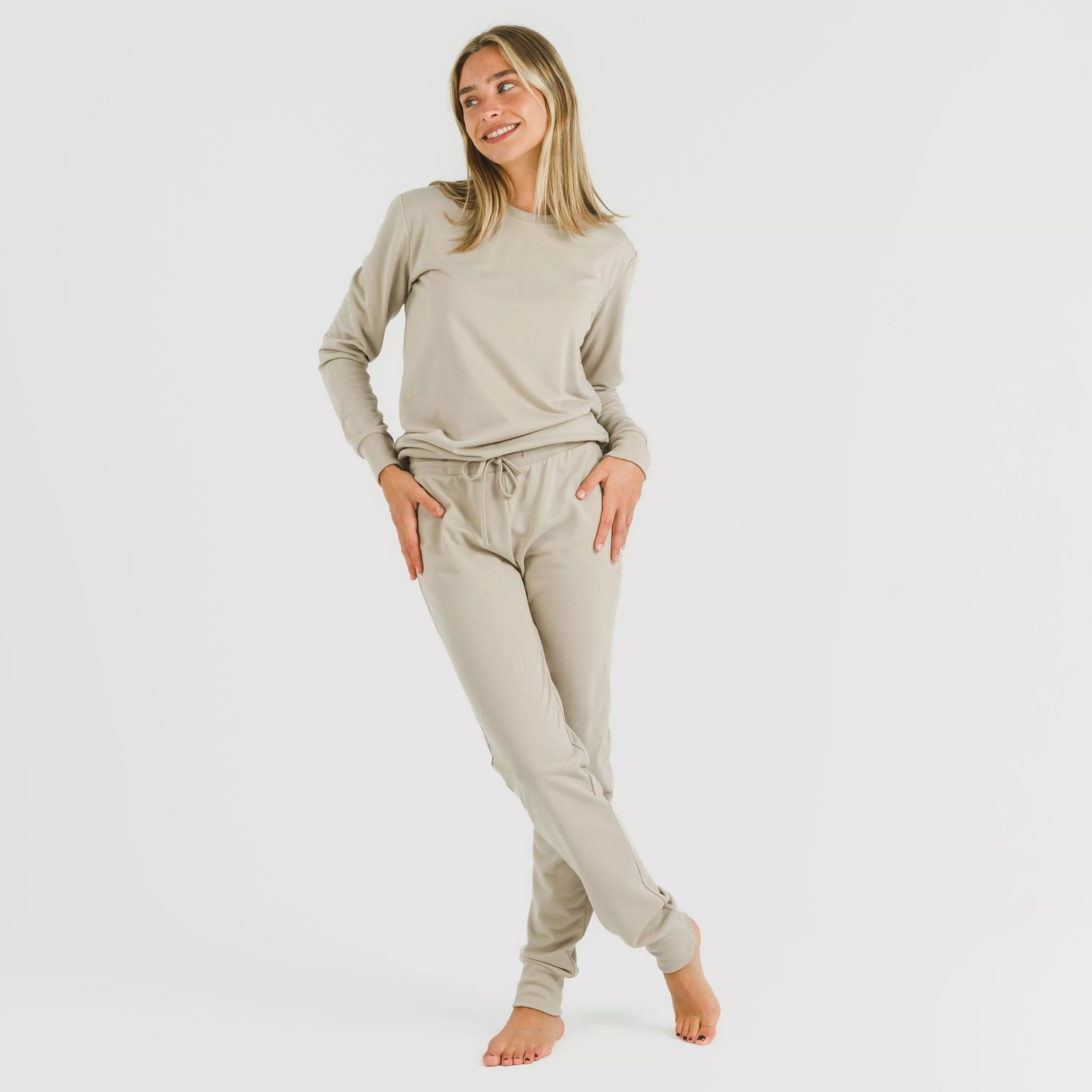 Sudadera basica deportiva mujer