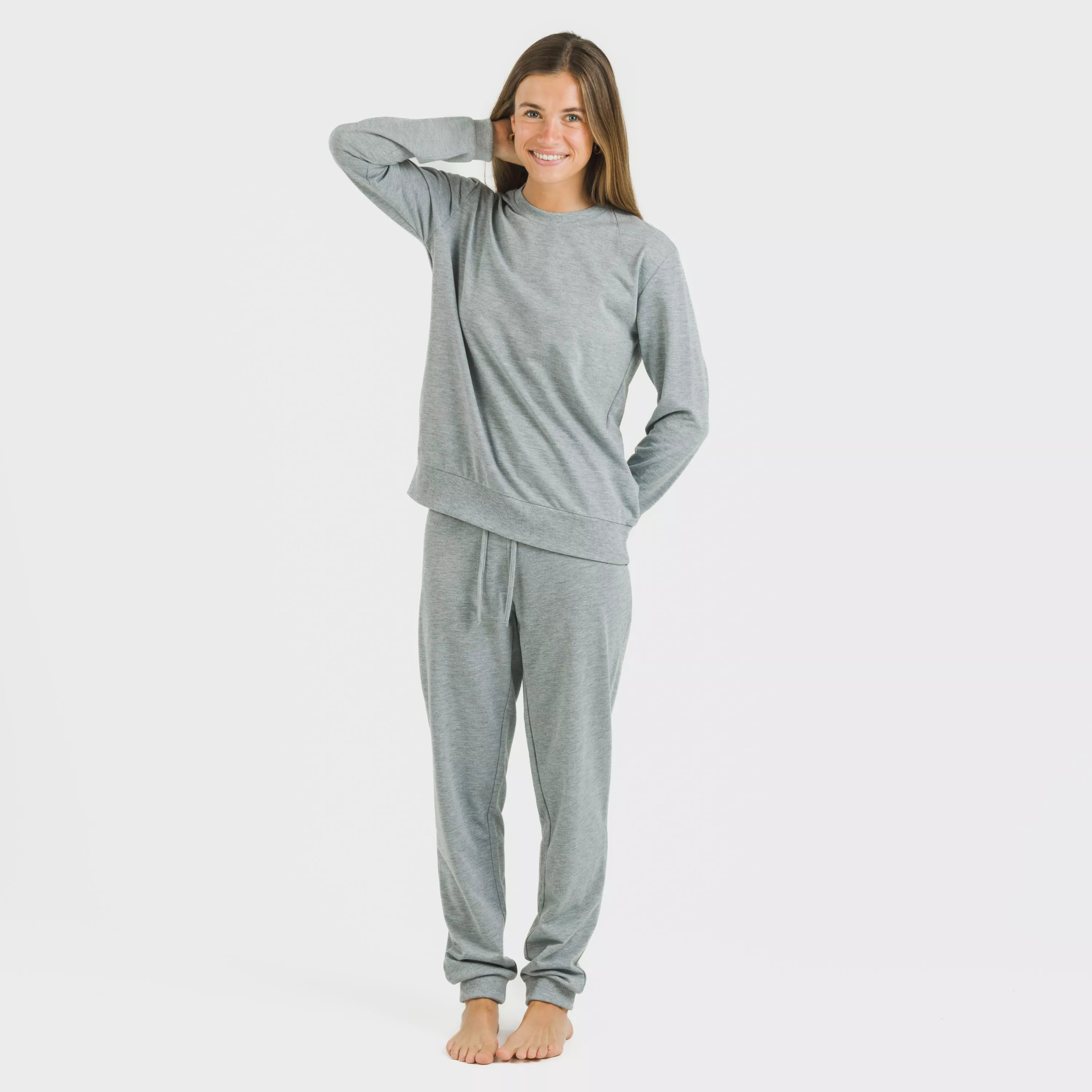 Sudadera basica deportiva mujer