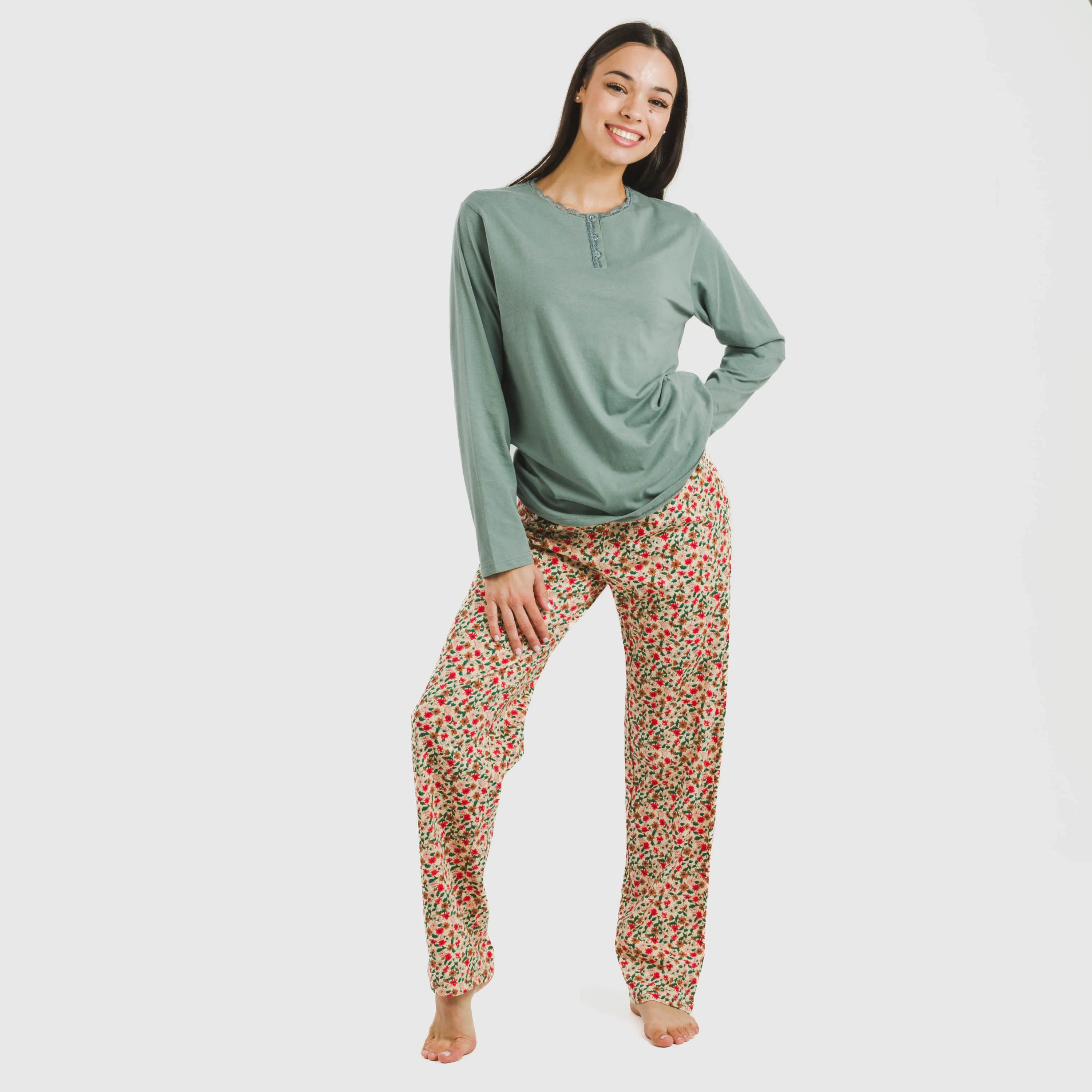 PIJAMA LLARG ALGA DONA MUSA