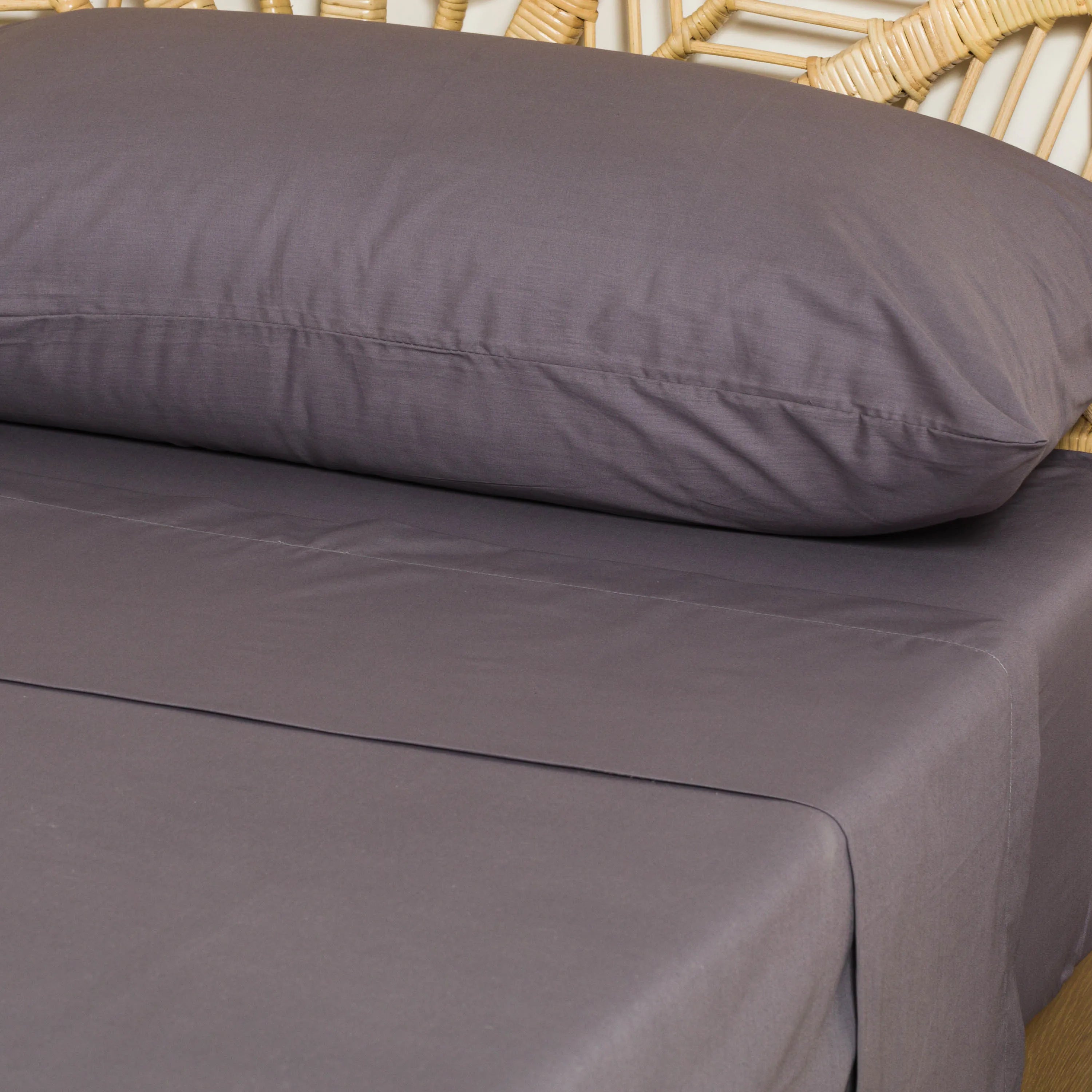 SET LENZUOLA PERCALE ALG TINTO