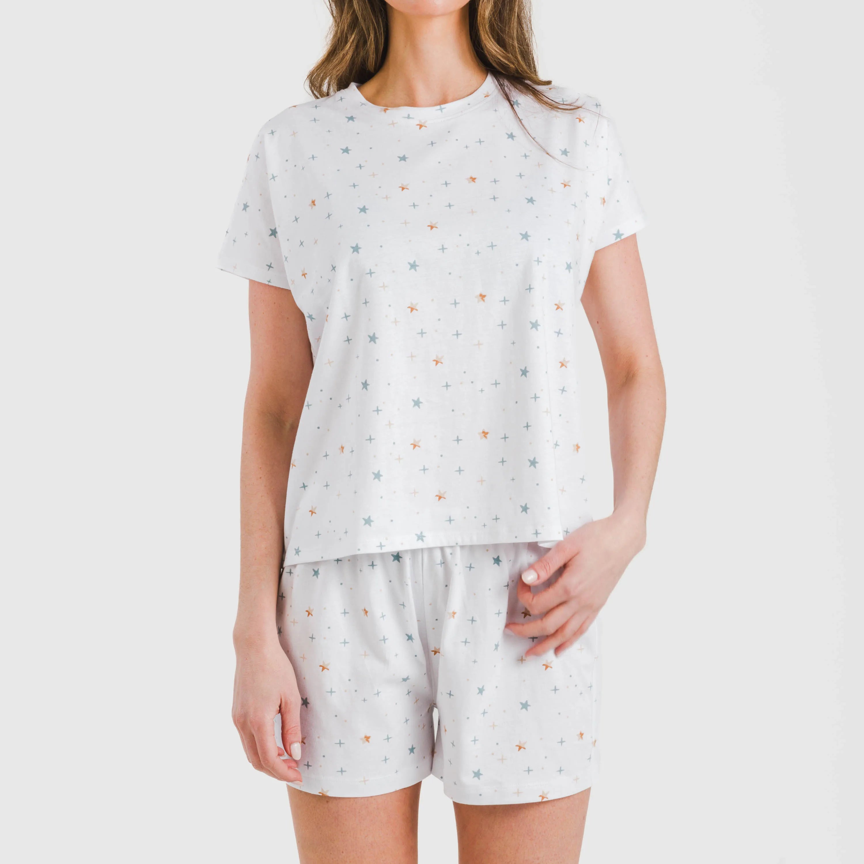 PIJAMA CRT M/FLUIDA ALG DONA CONDY