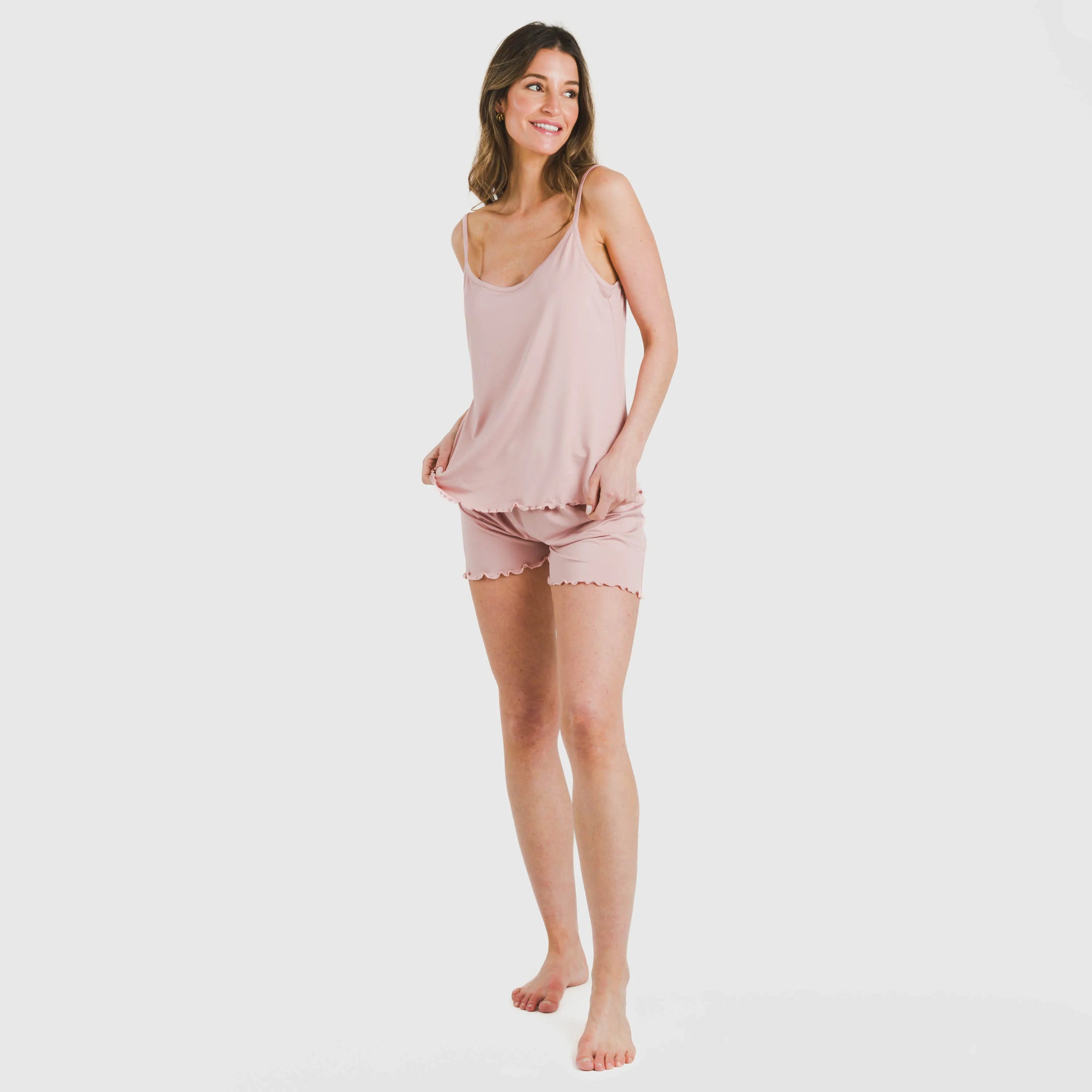 PIJAMA TIRANTES MUJER SOFT LISO
