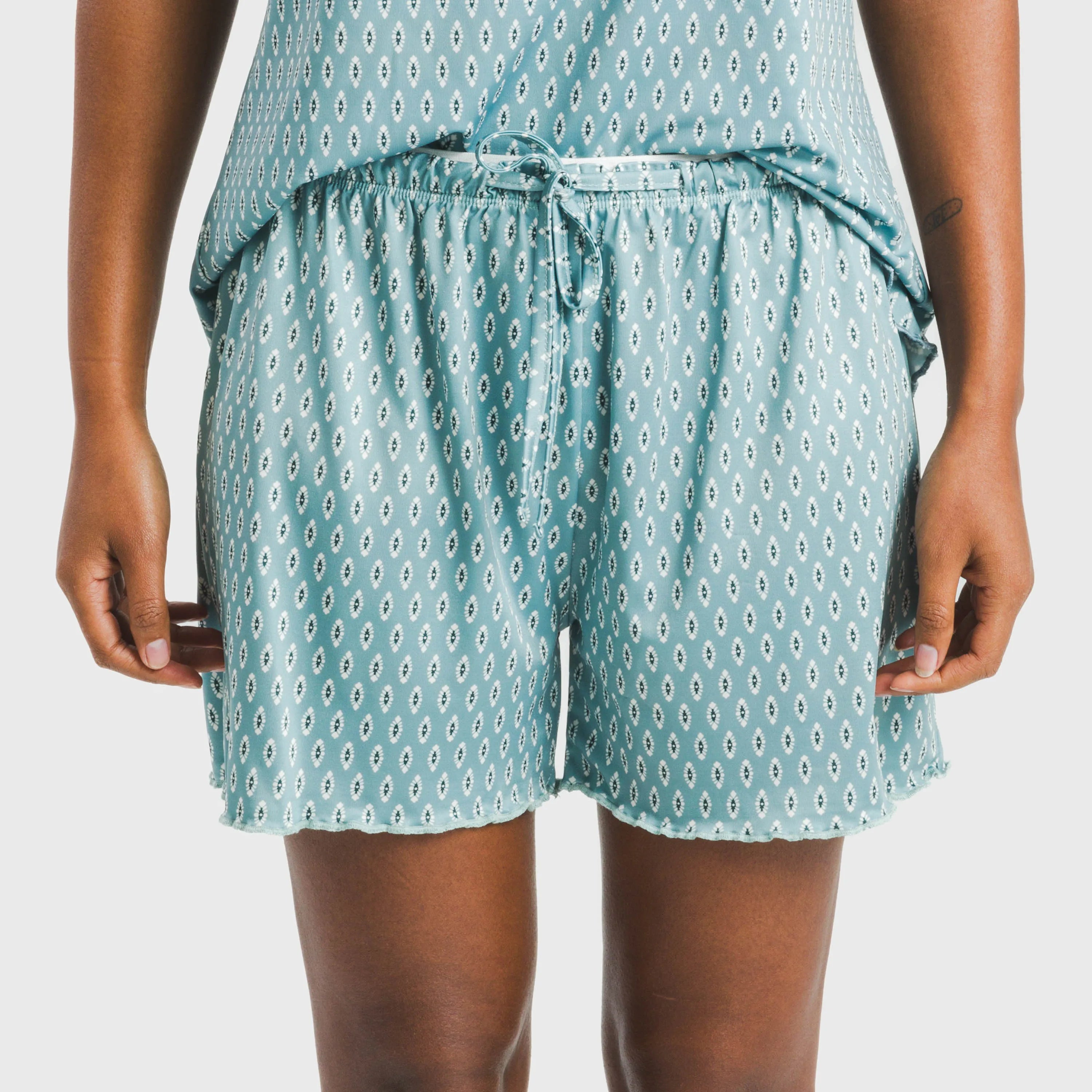 Pijama tirantes mujer soft Walia agua marina