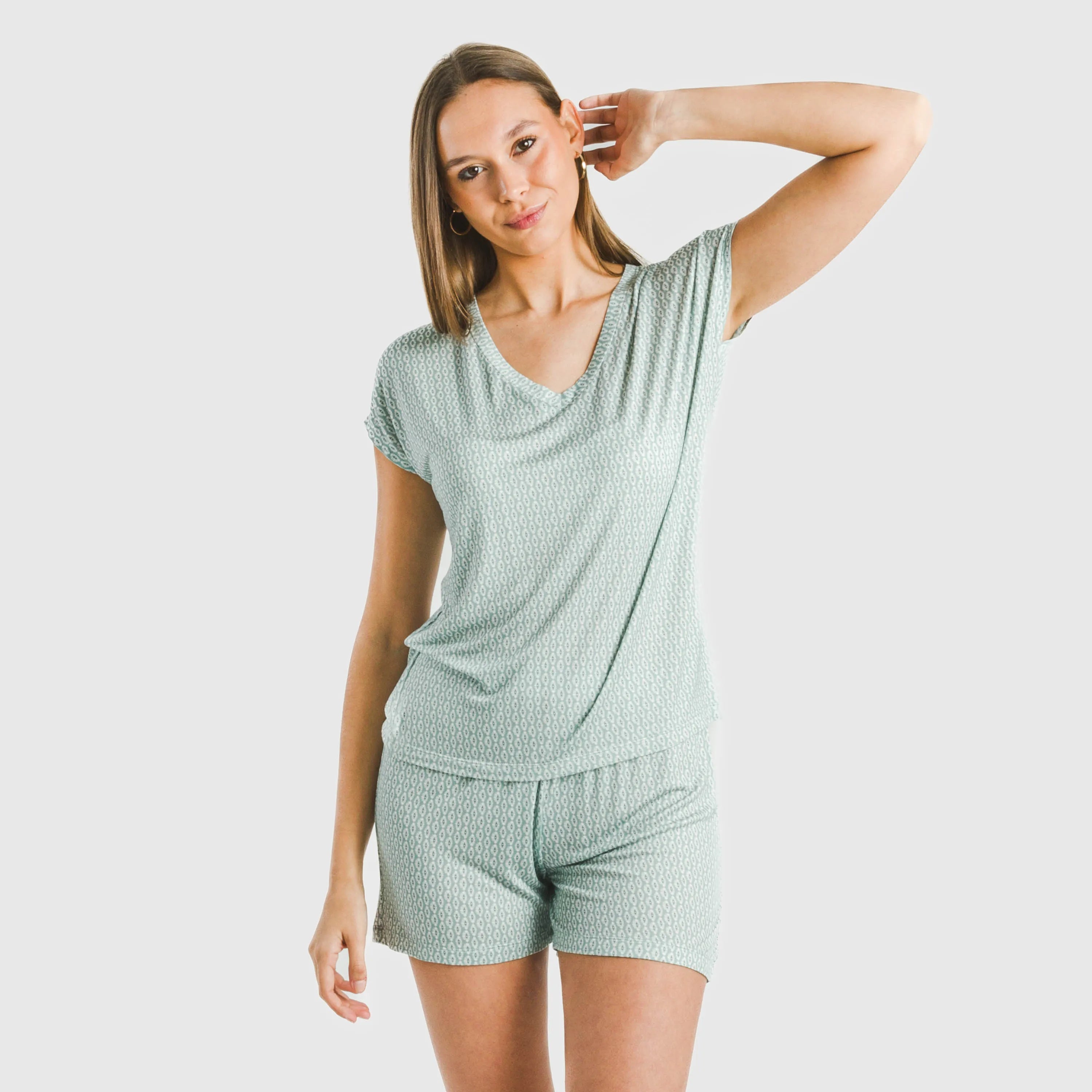 PIJAMA CTR M/FLUIDA DONA VISCOSA WALIA