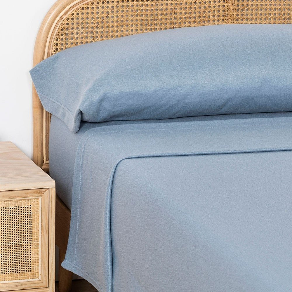 Jogo de lençóis térmicos lisos