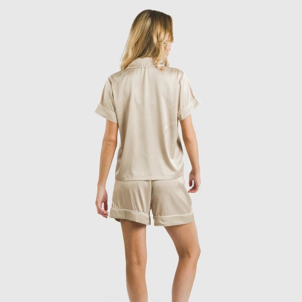 PIJAMA CRT M/C DONA SATEN FRIDAY