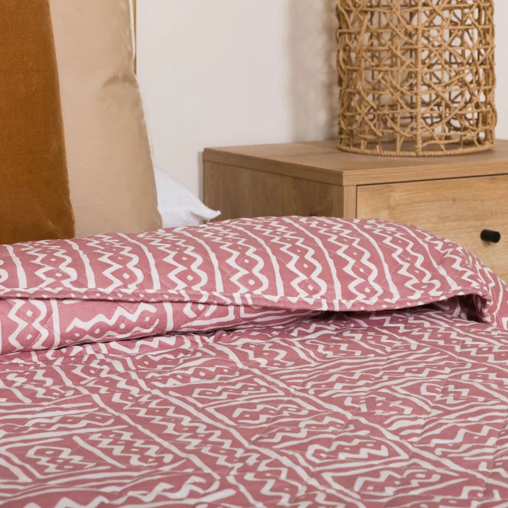 Colcha Vinuesa malva bouti