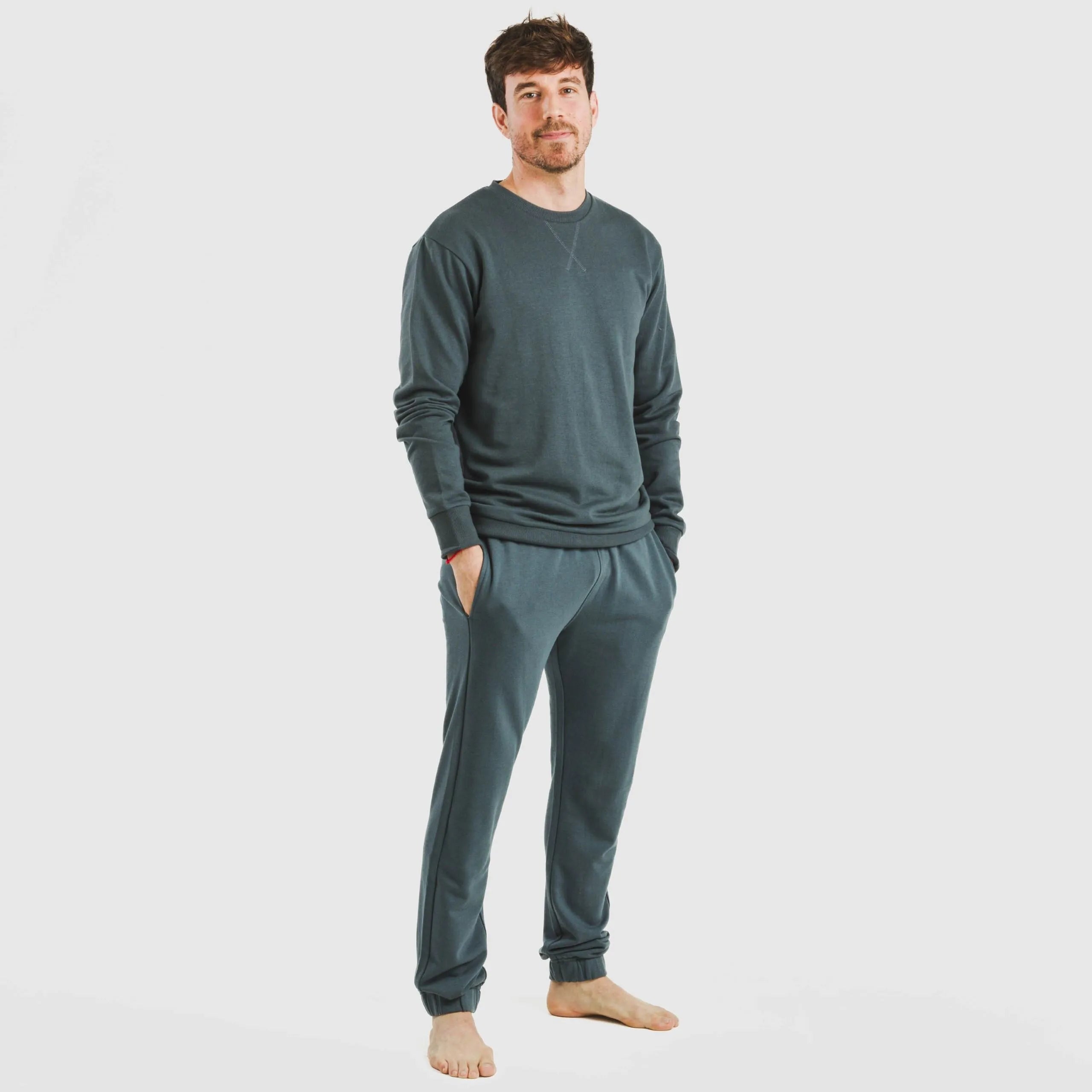 Pantaloni lunghi basic sportivi da uomo