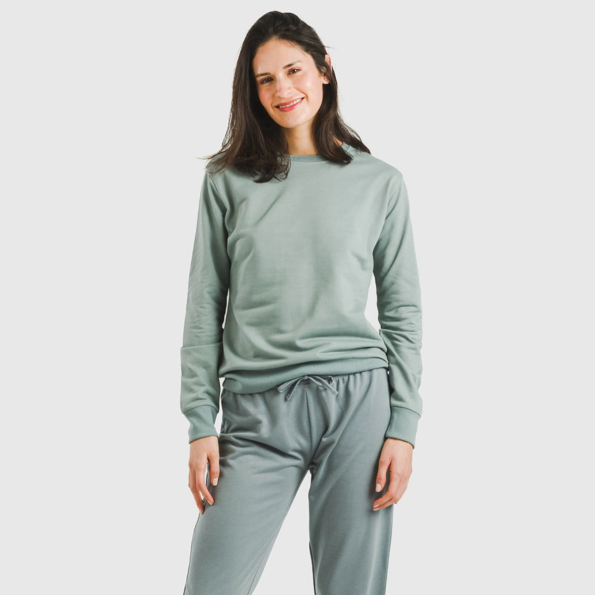 Felpa basic sportiva da donna