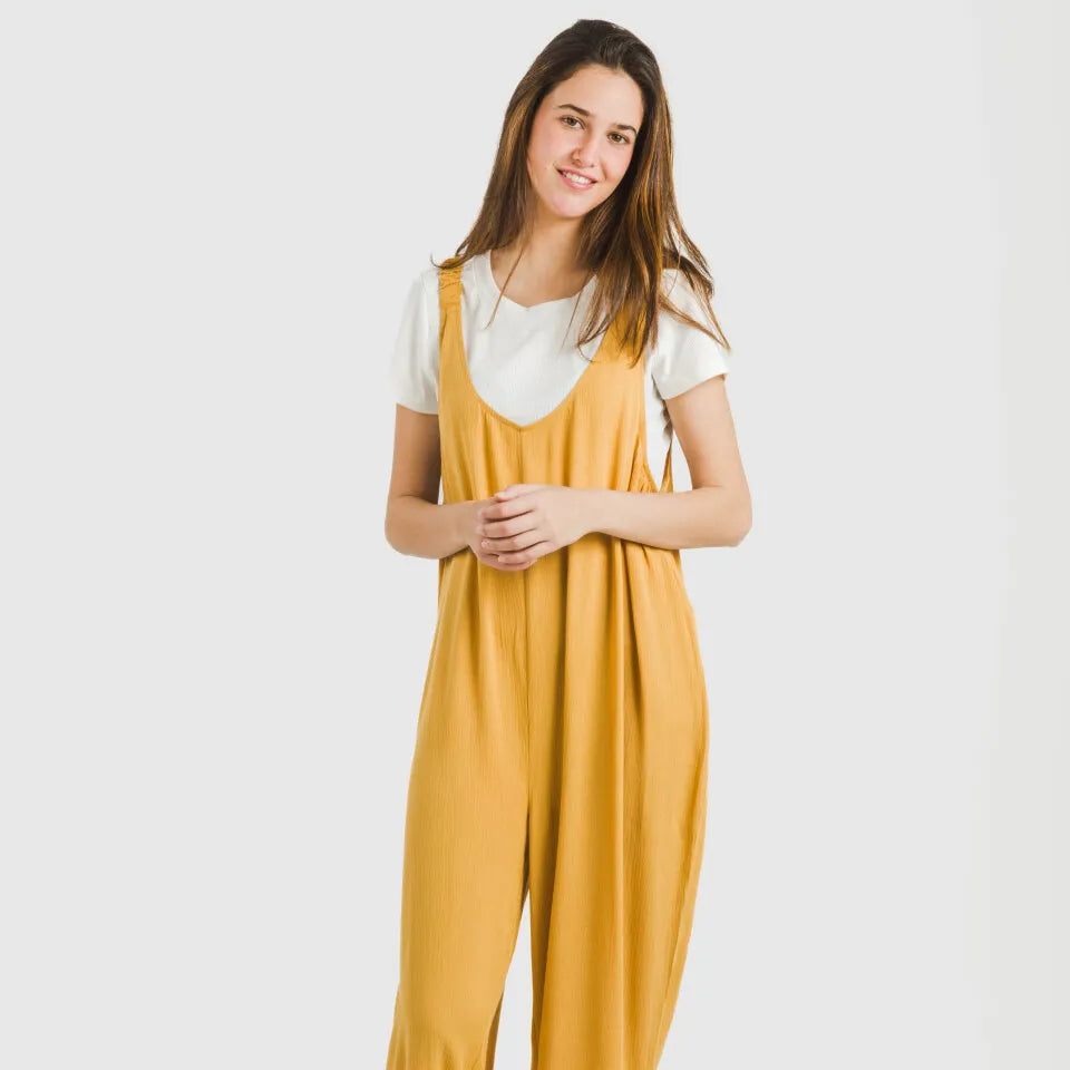 Mono largo mujer viscosa bambula liso