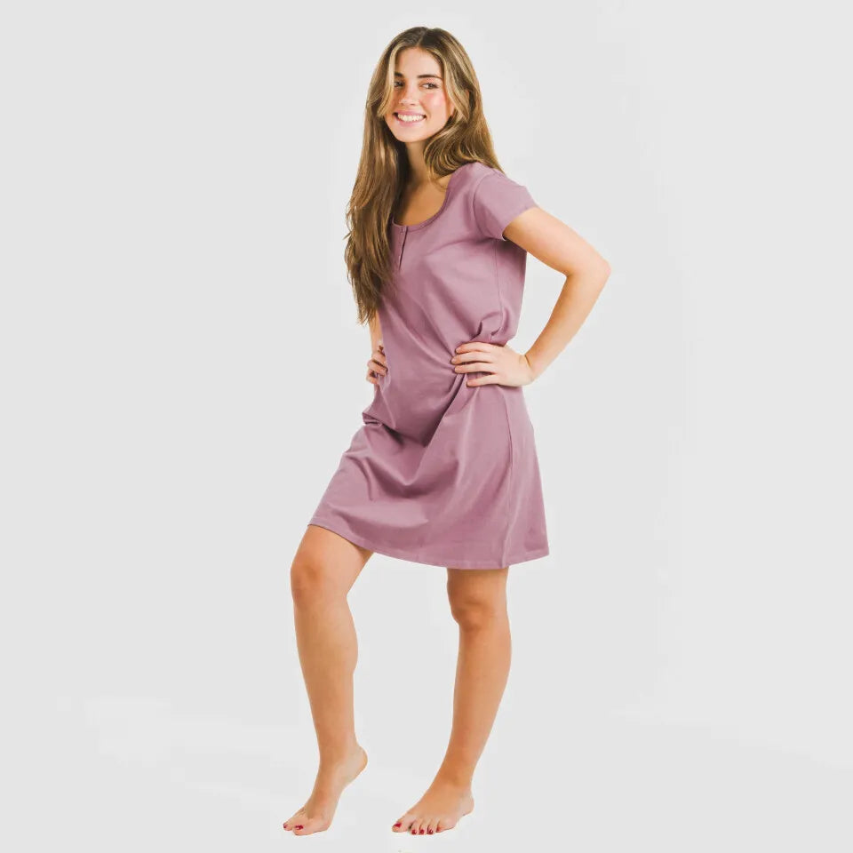 BLUSA DA DONNA A MANICHE CORTE SEMPLICI