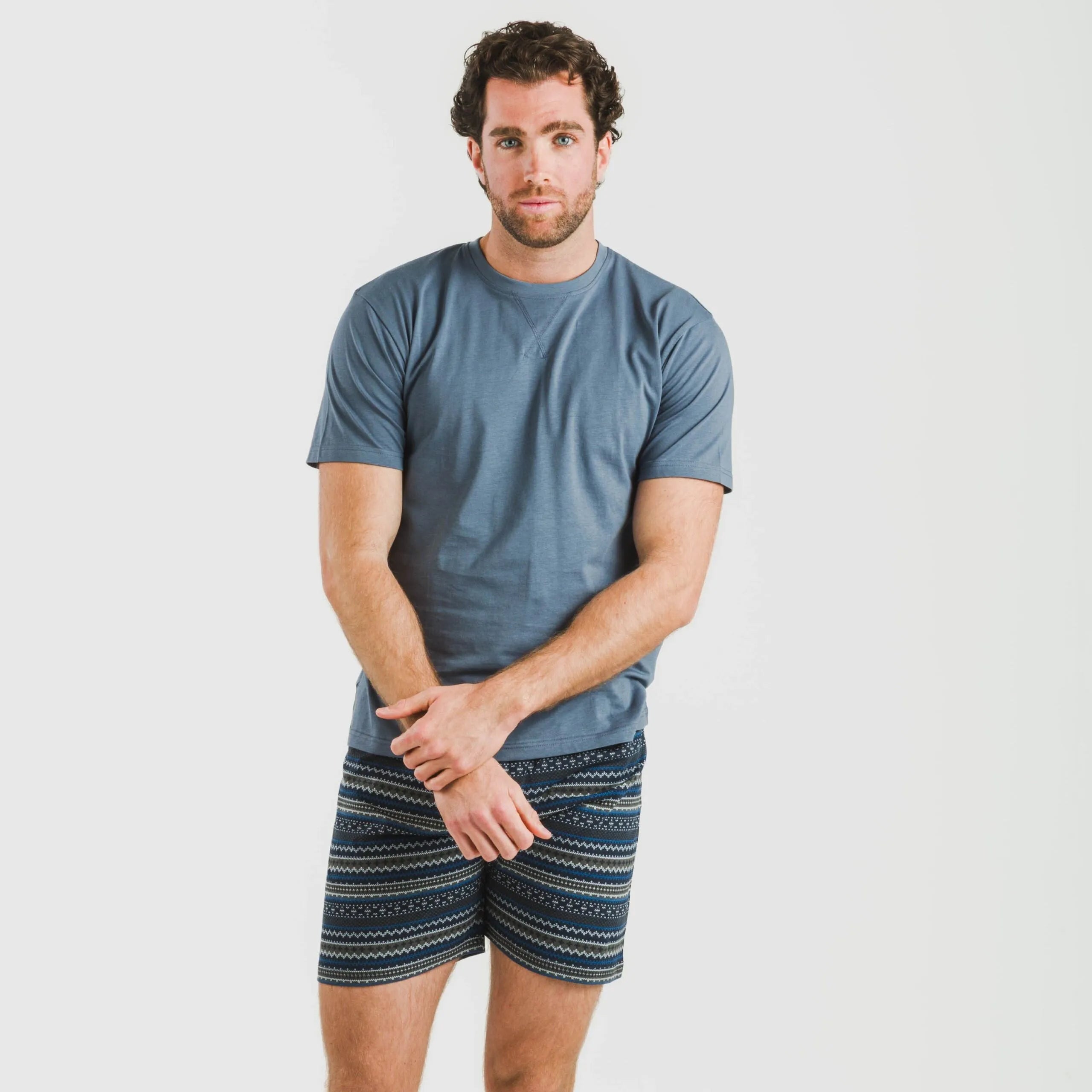 PIJAMA CURT ALG HOME EVELI