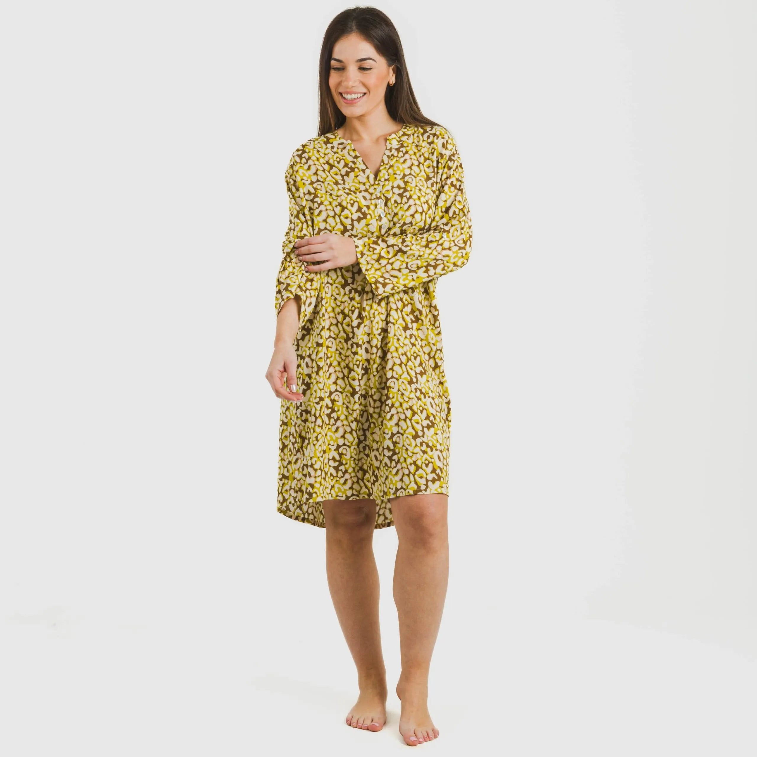 Camicia in viscosa milina