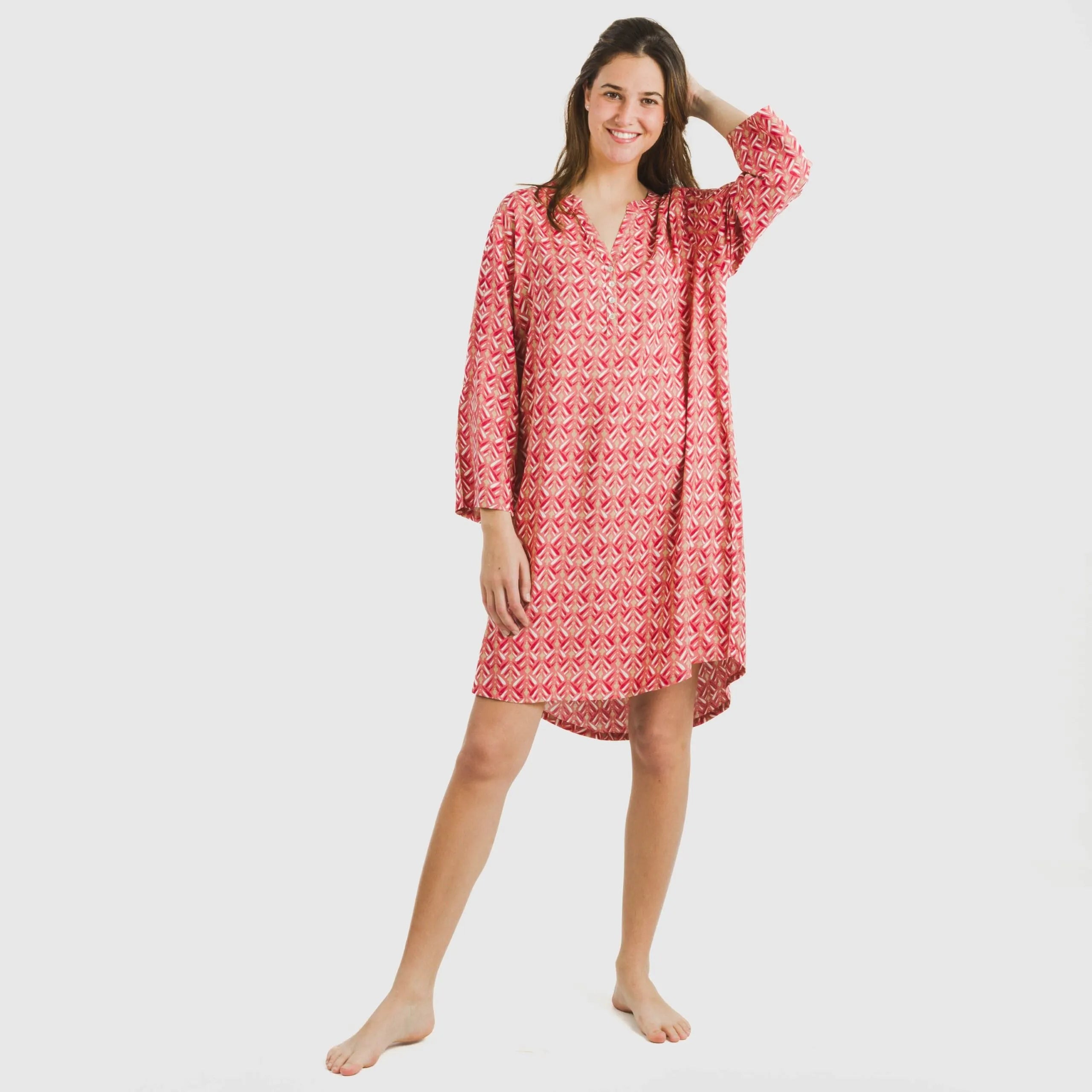 Camisola viscose Eloina Marsala