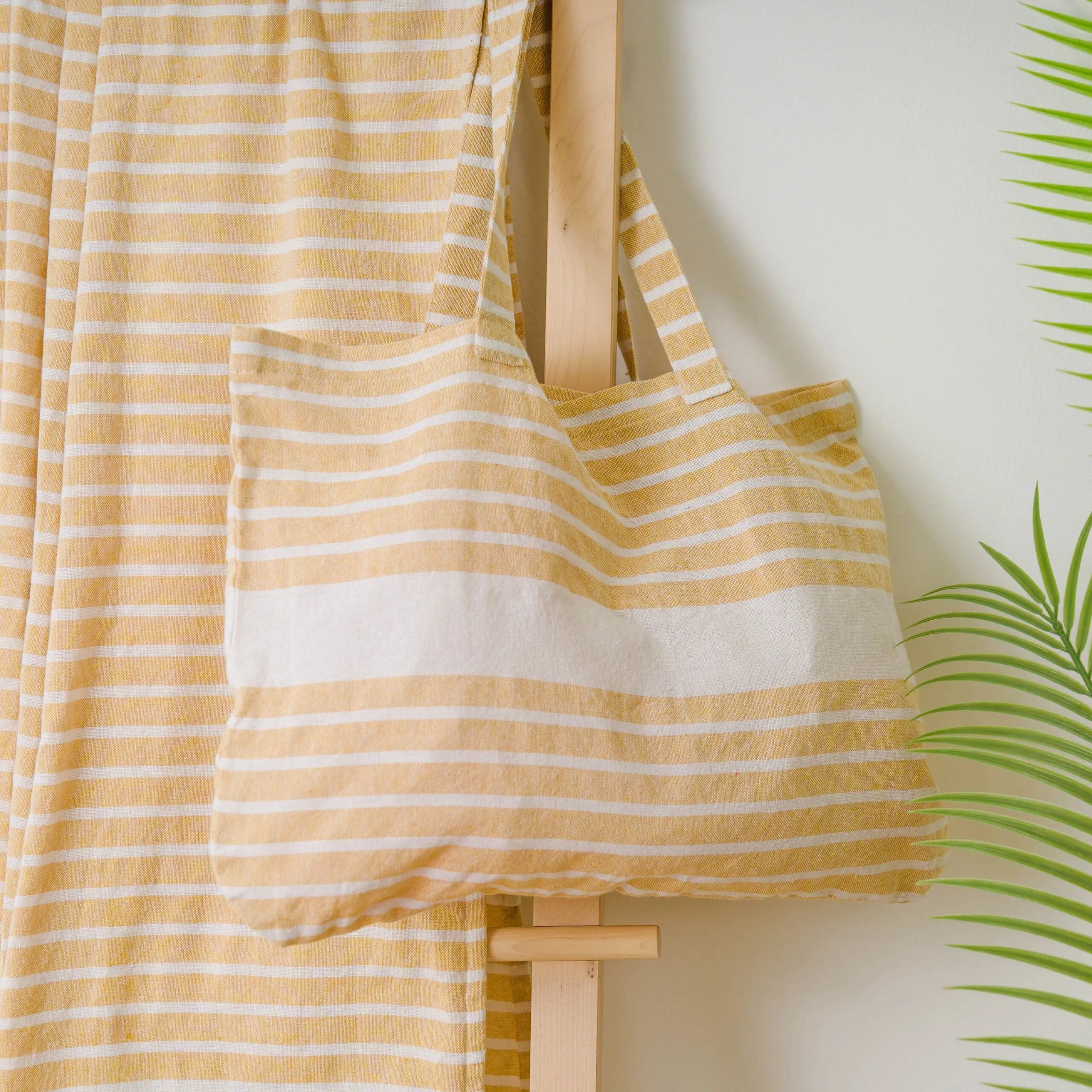 Pack Toalla Pareo + Bolso Raya algodón