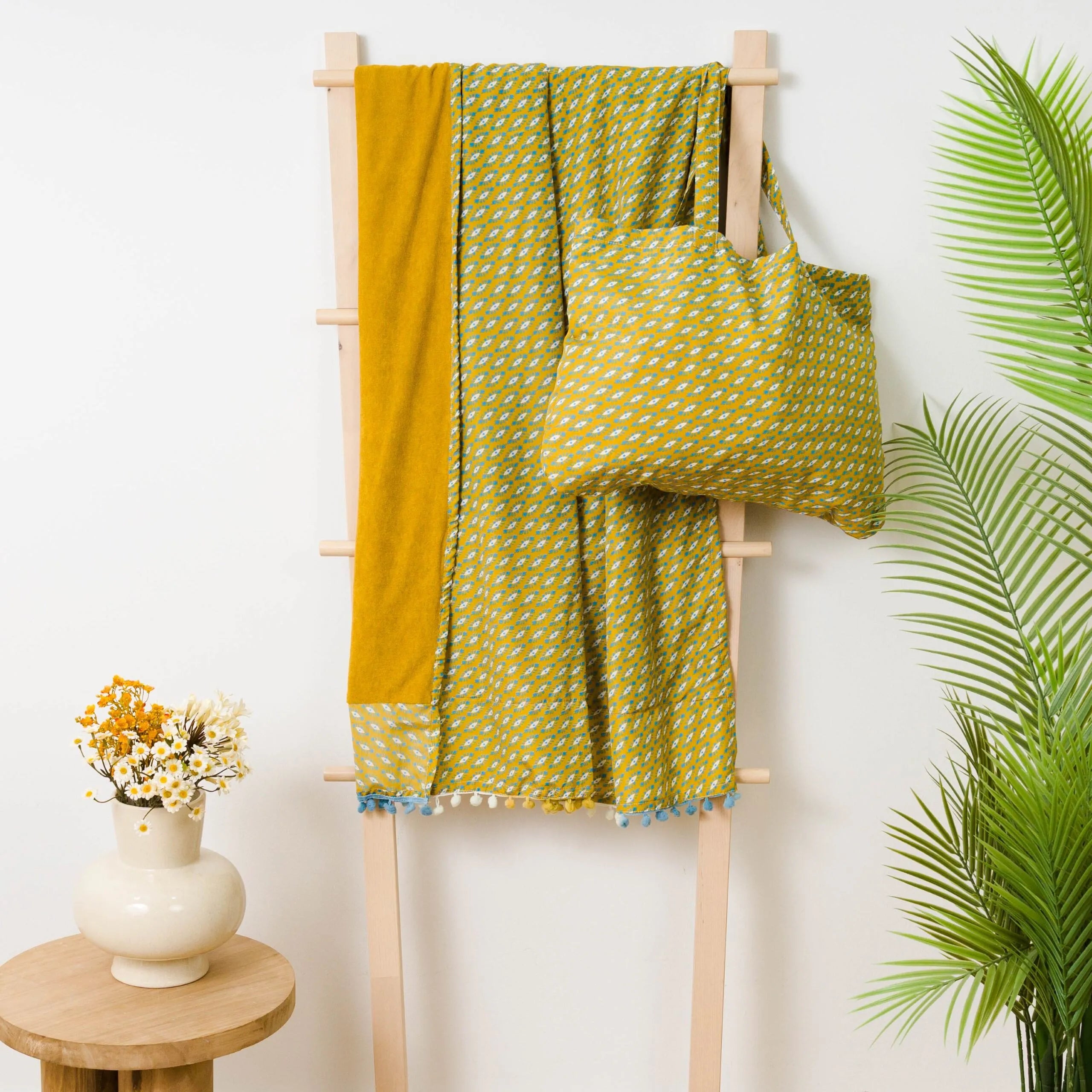 PACK TOALLA PAREO + BOLSO SISENA