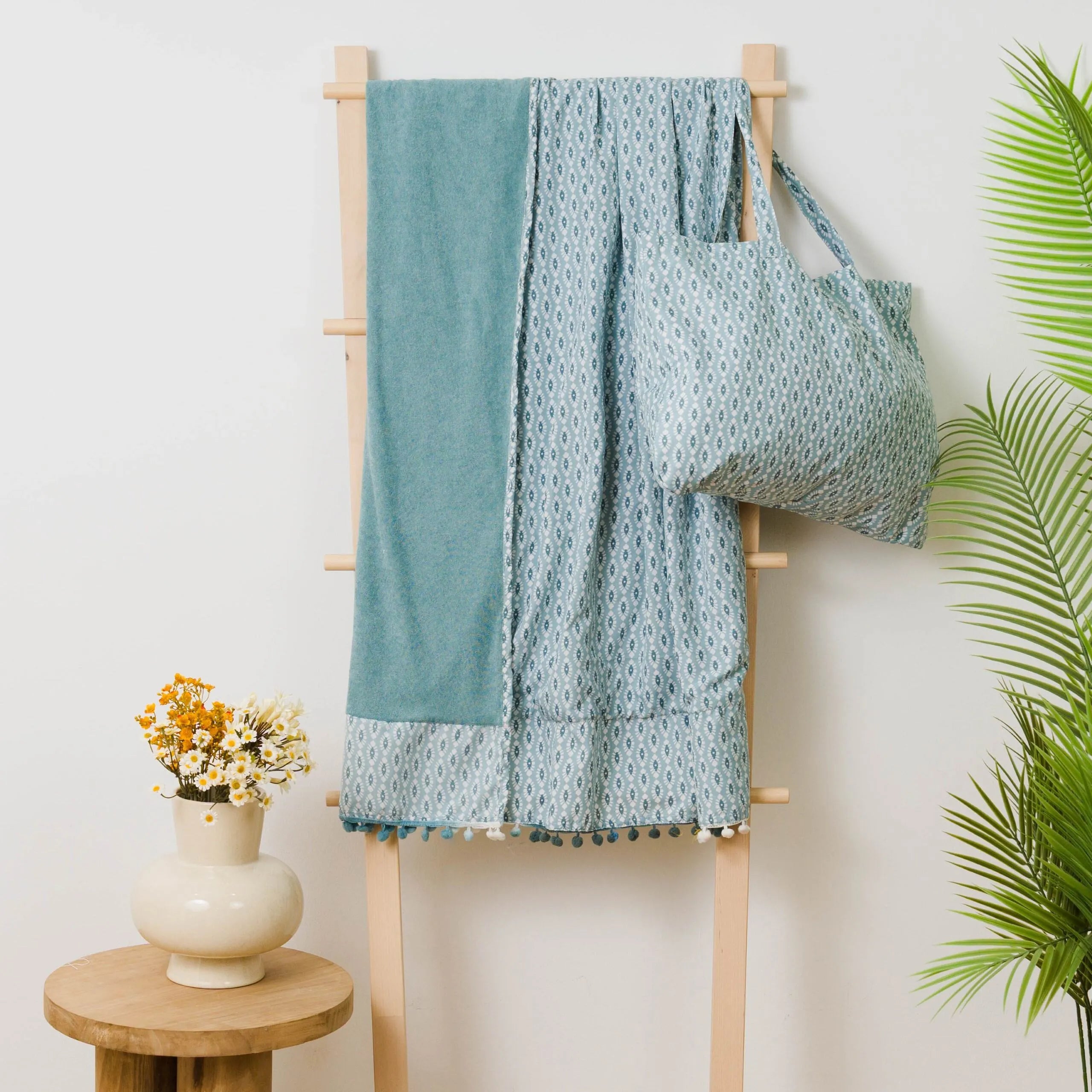 PACK TOALLA PAREO + BOLSO WALIA